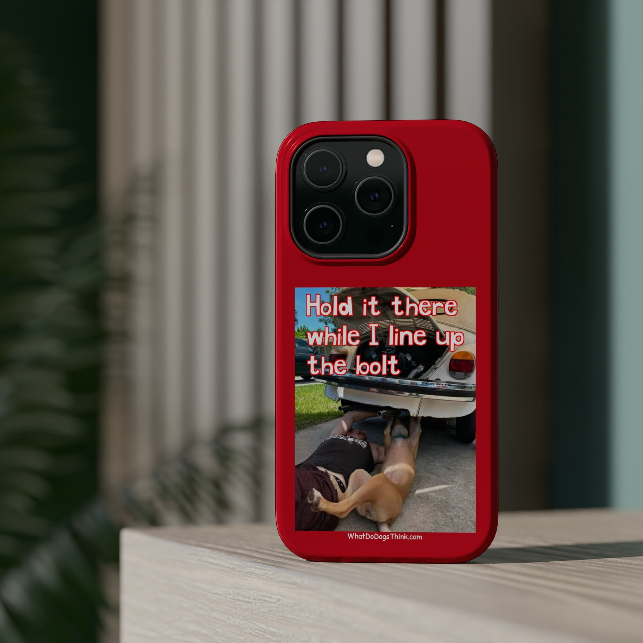 Hold It Red MagSafe Tough Cases