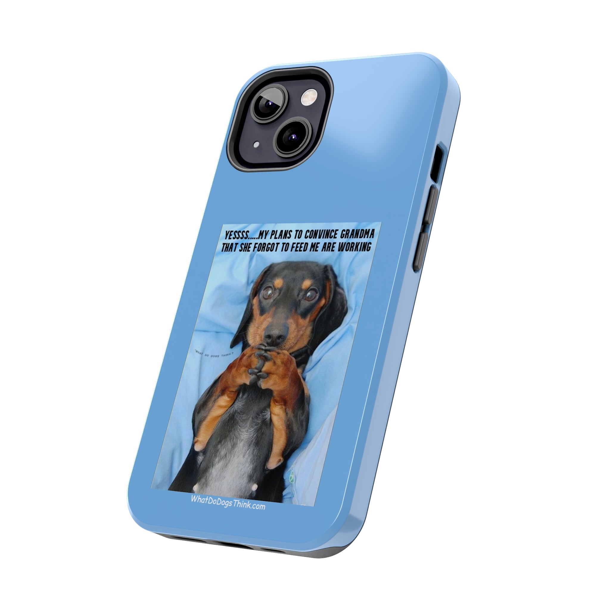 Grandma Blue Tough Phone Cases