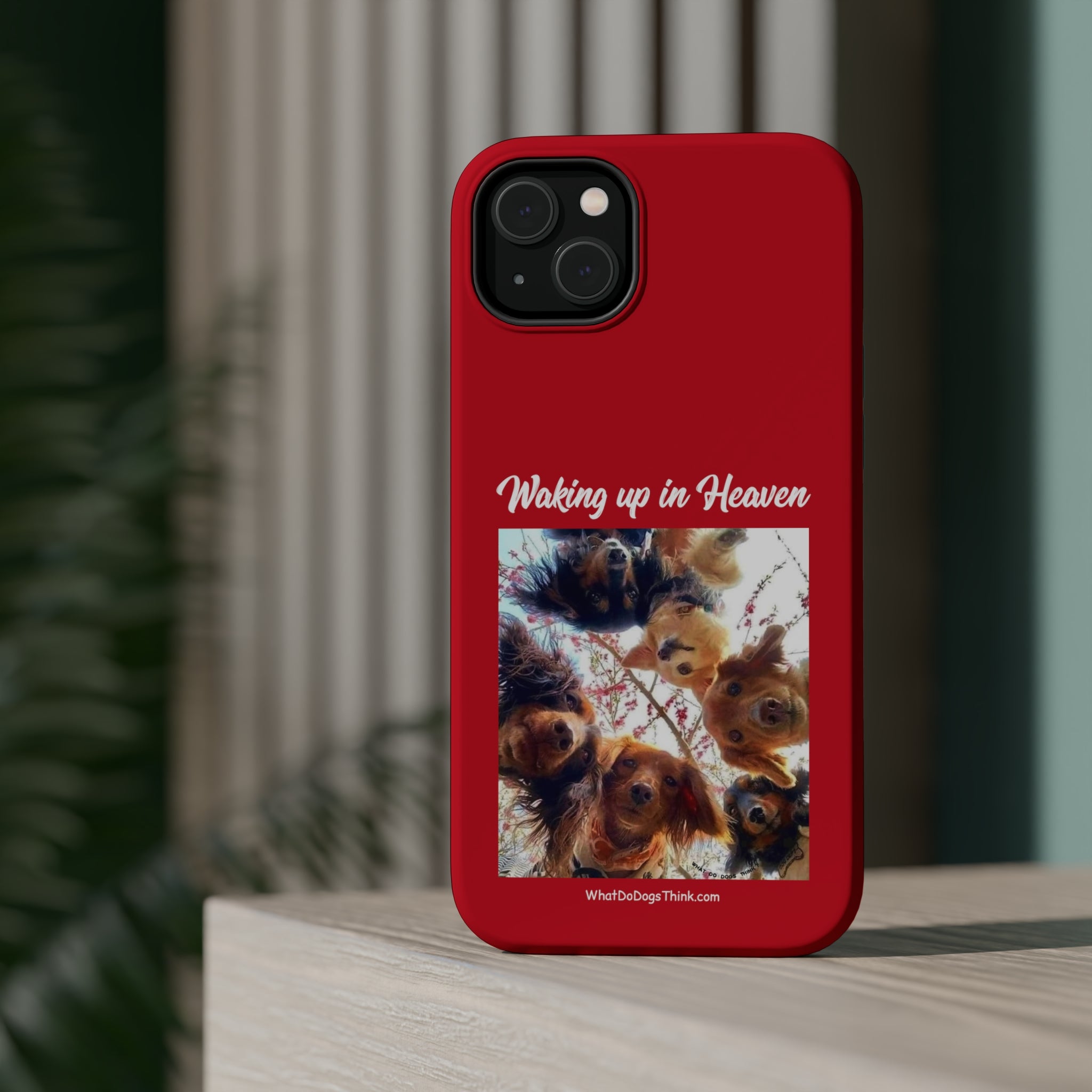 Waking Up In Heaven Red MagSafe Tough Cases