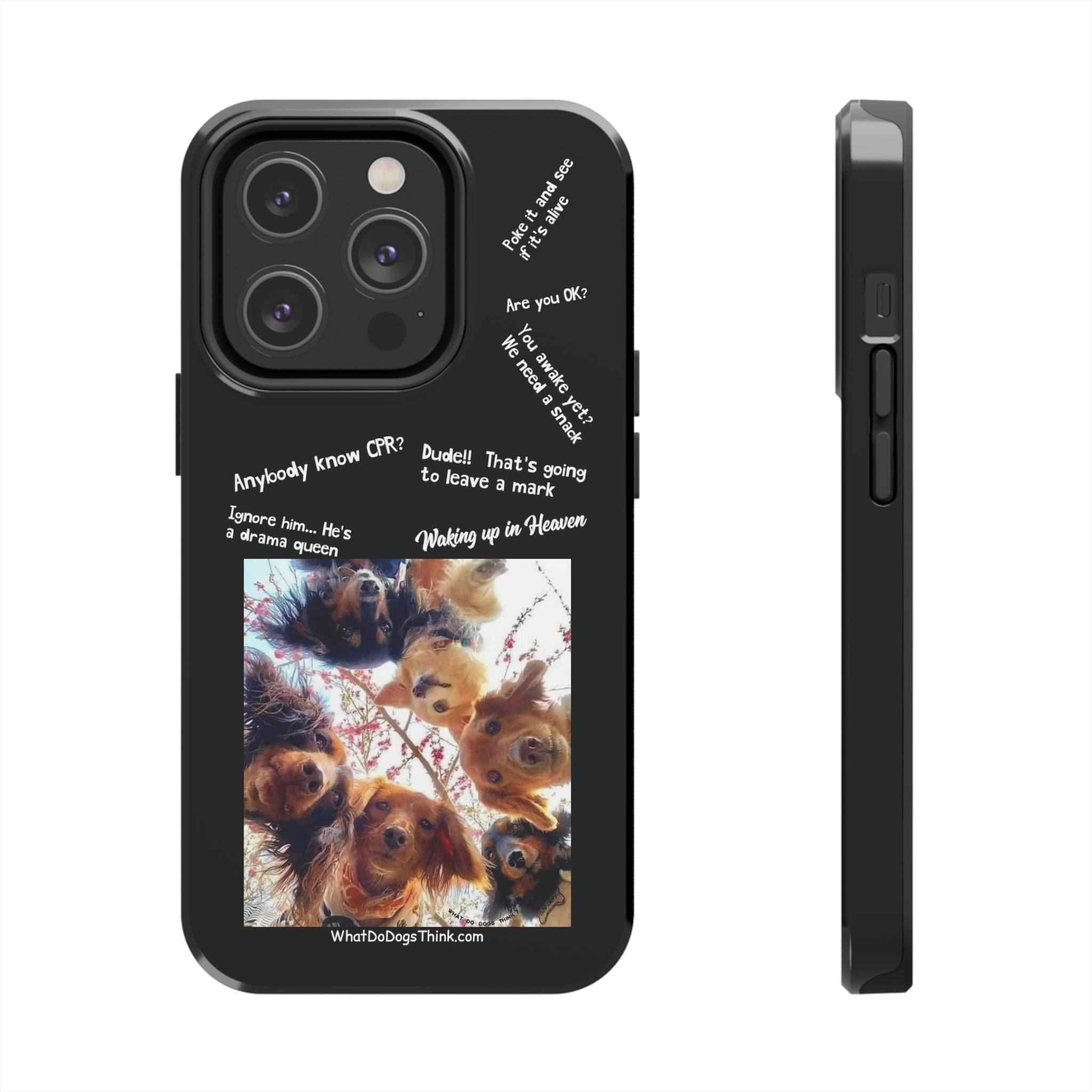 Are you OK? Compilation Black Tough Phone Cases