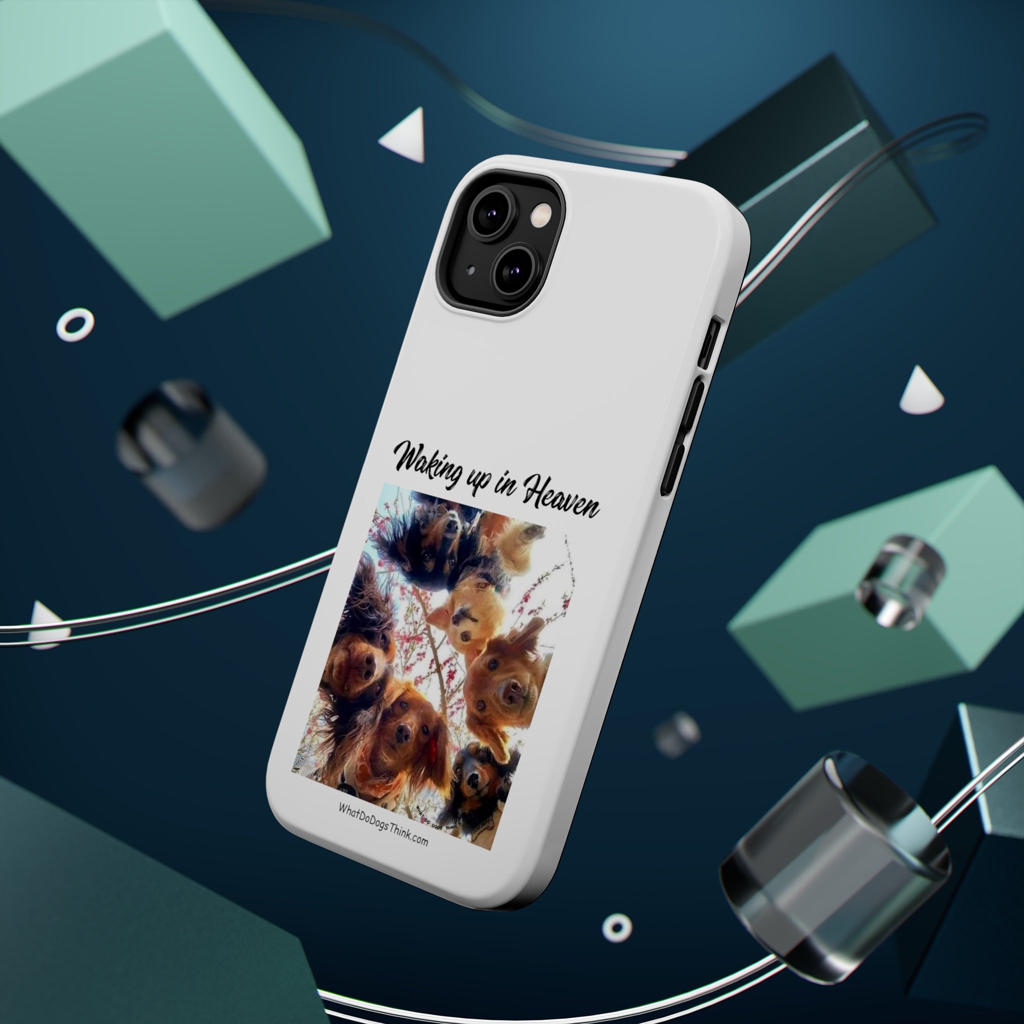 Waking Up In Heaven White MagSafe Tough Cases