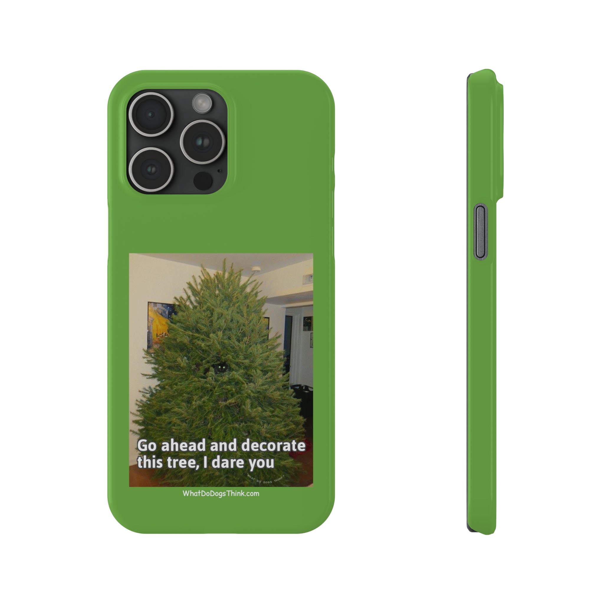I Dare You Green Slim Phone Case