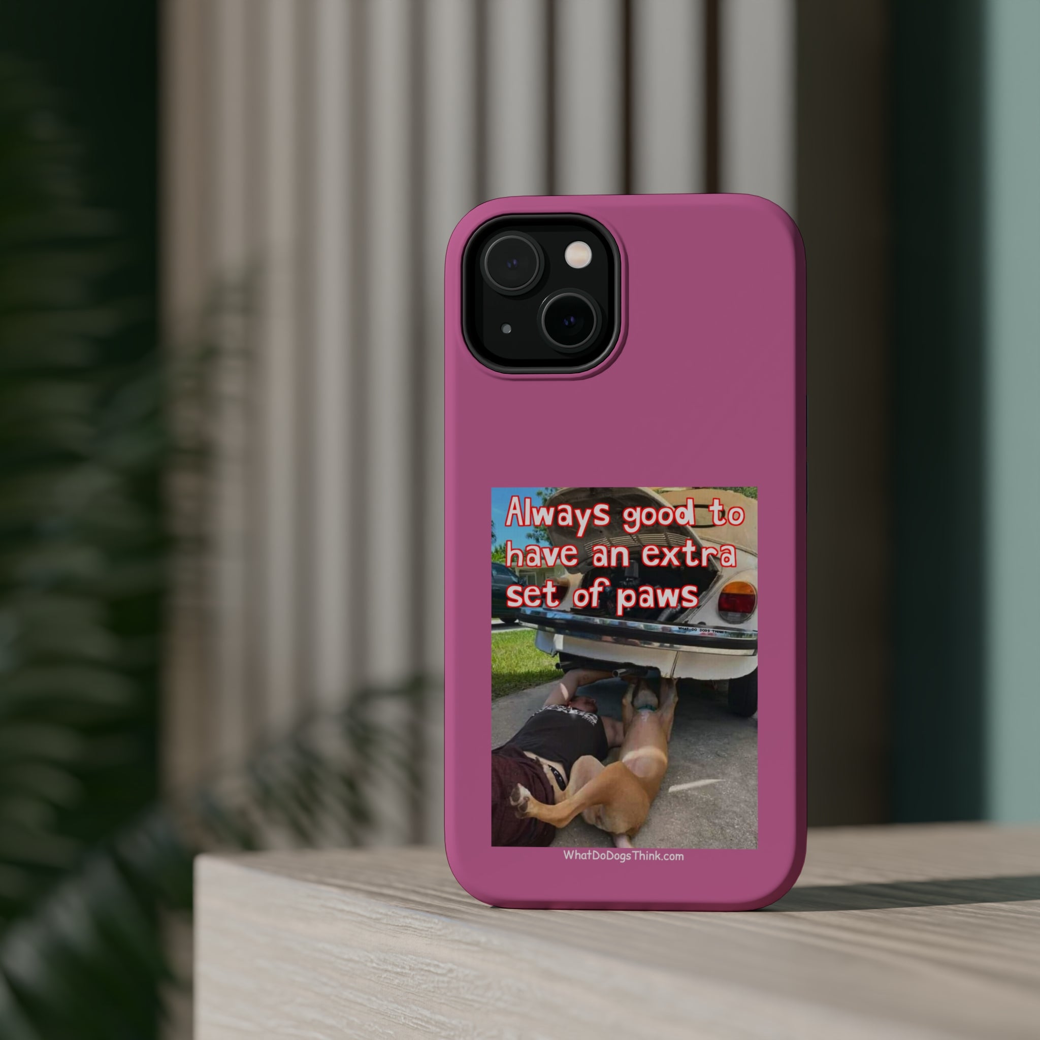 Extra Paw Pink MagSafe Tough Cases