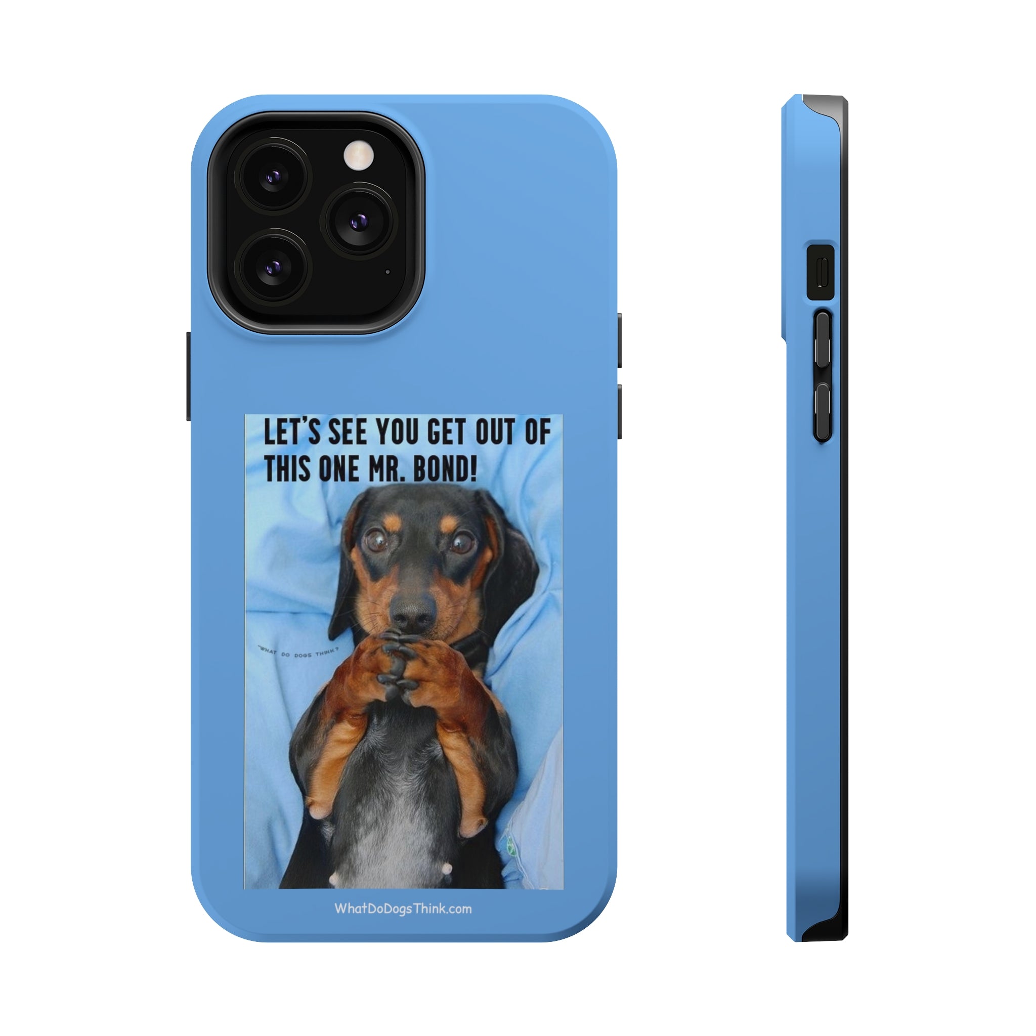 Mr. Bond Blue MagSafe Tough Cases