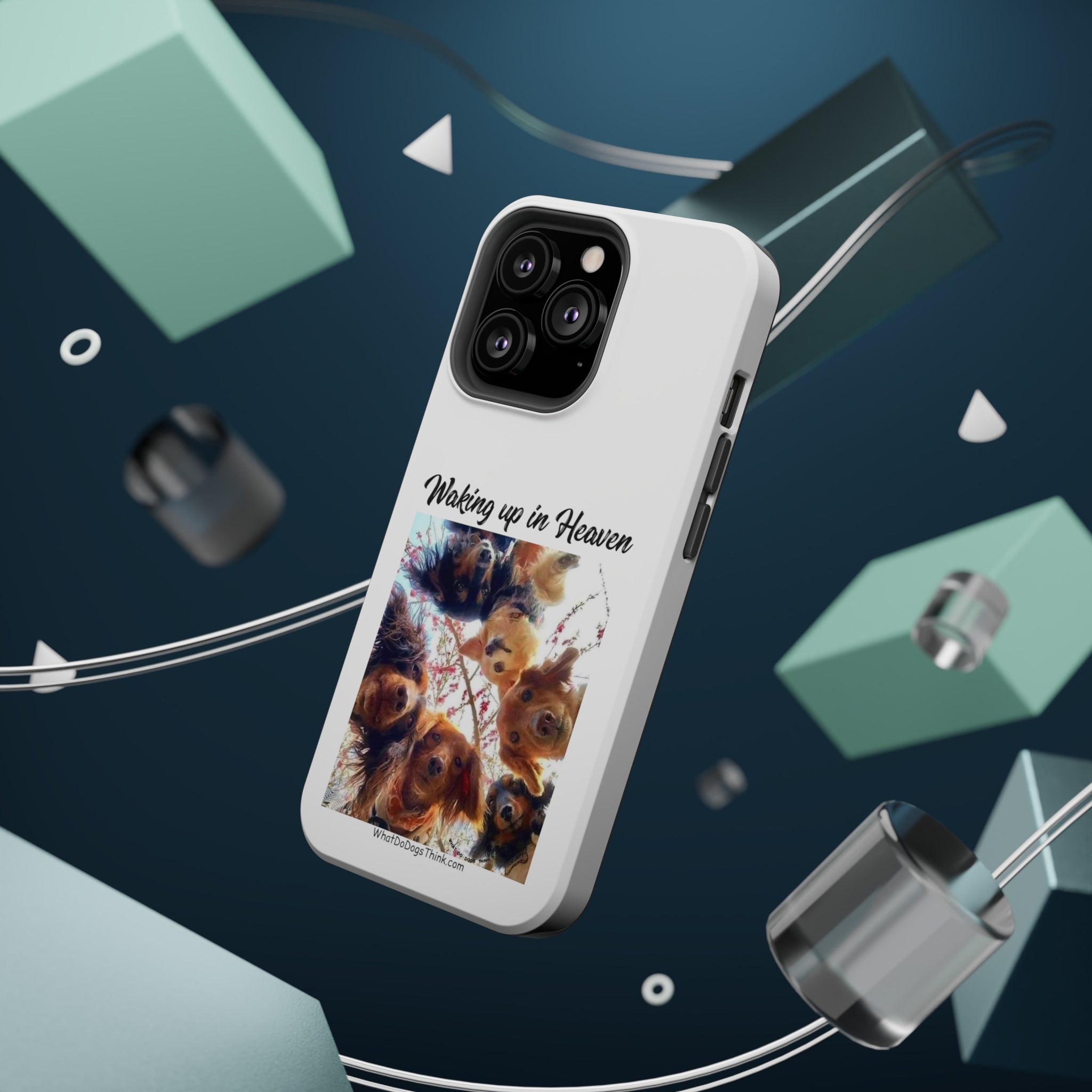 Waking Up In Heaven White MagSafe Tough Cases