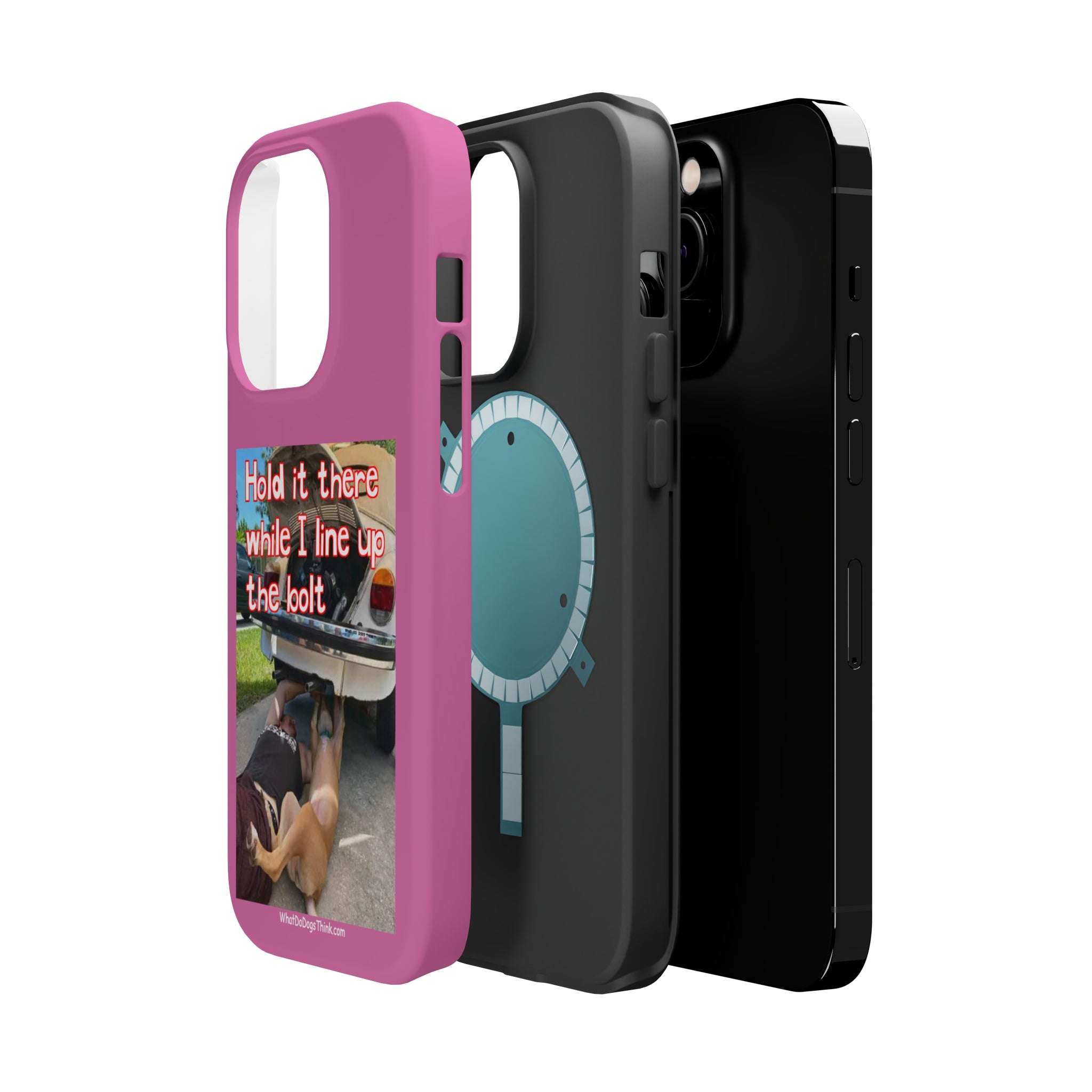 Hold It Pink MagSafe Tough Cases