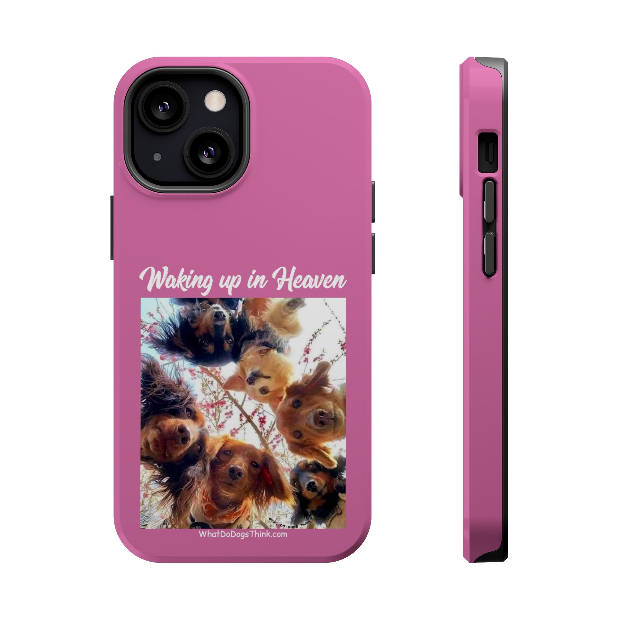 Waking Up In Heaven Pink MagSafe Tough Cases