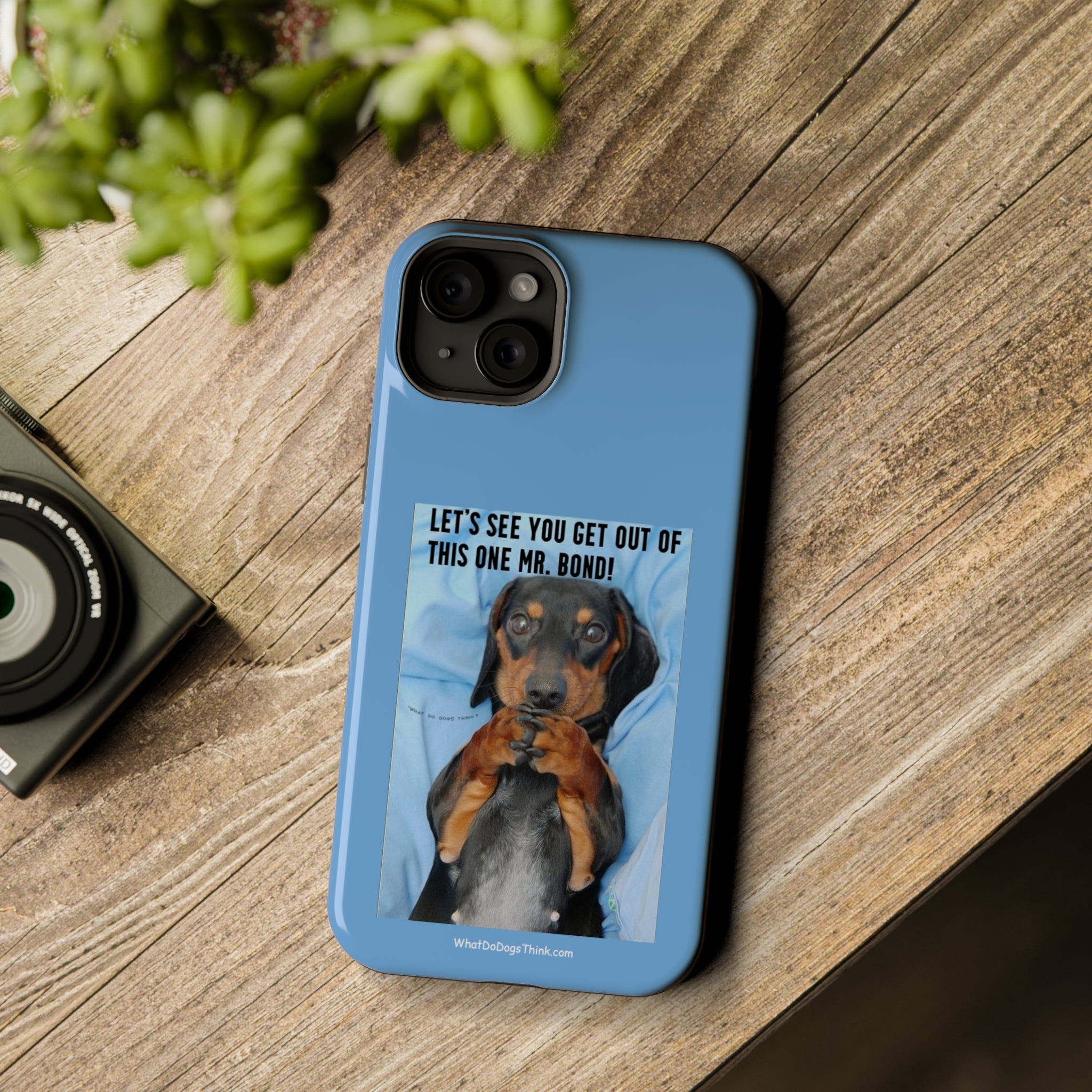 Mr. Bond Blue MagSafe Tough Cases