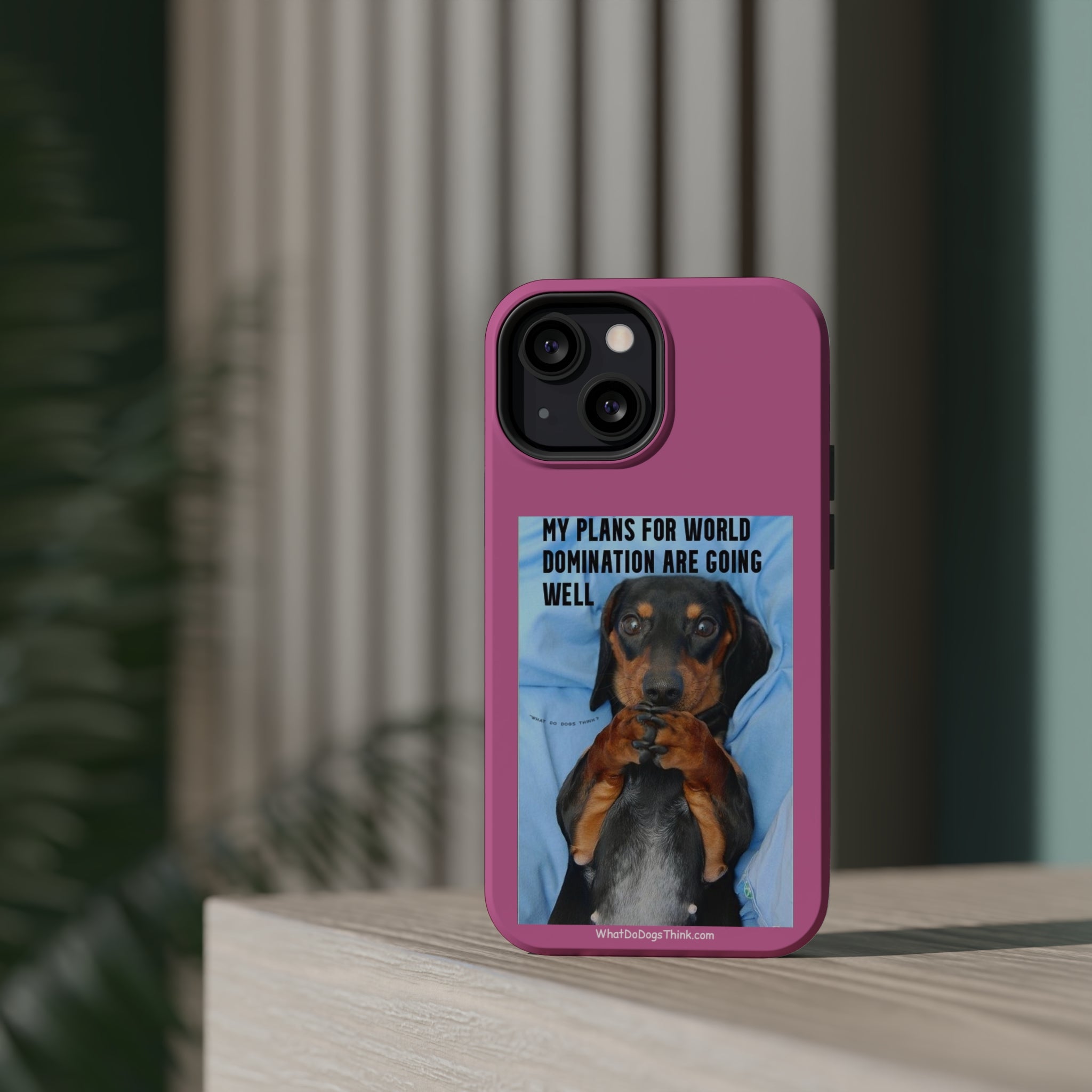 World Domination Pink MagSafe Tough Cases