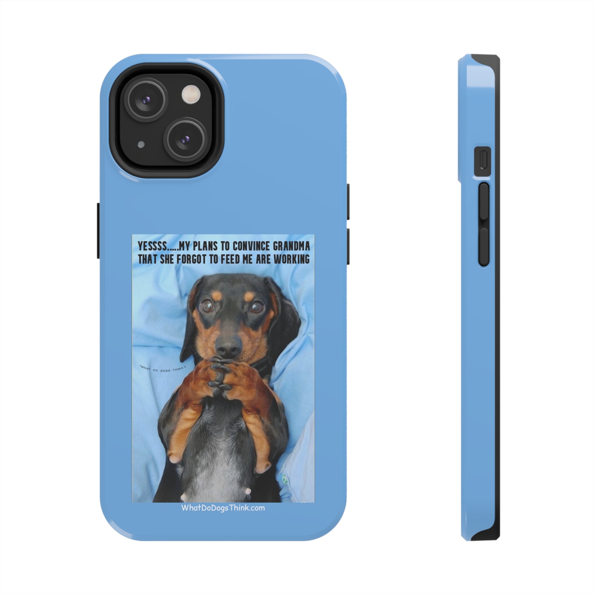Grandma Blue Tough Phone Cases