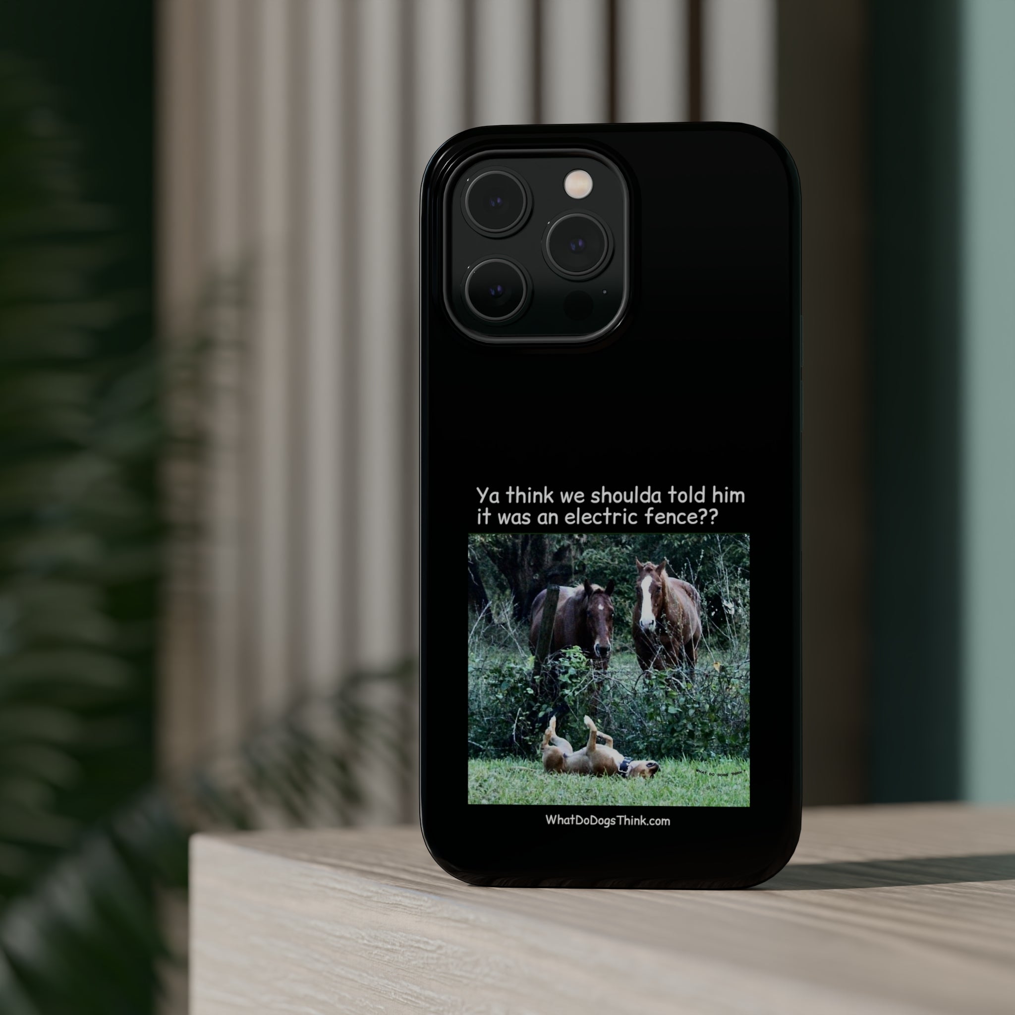 Electric Fence Black MagSafe Tough Cases