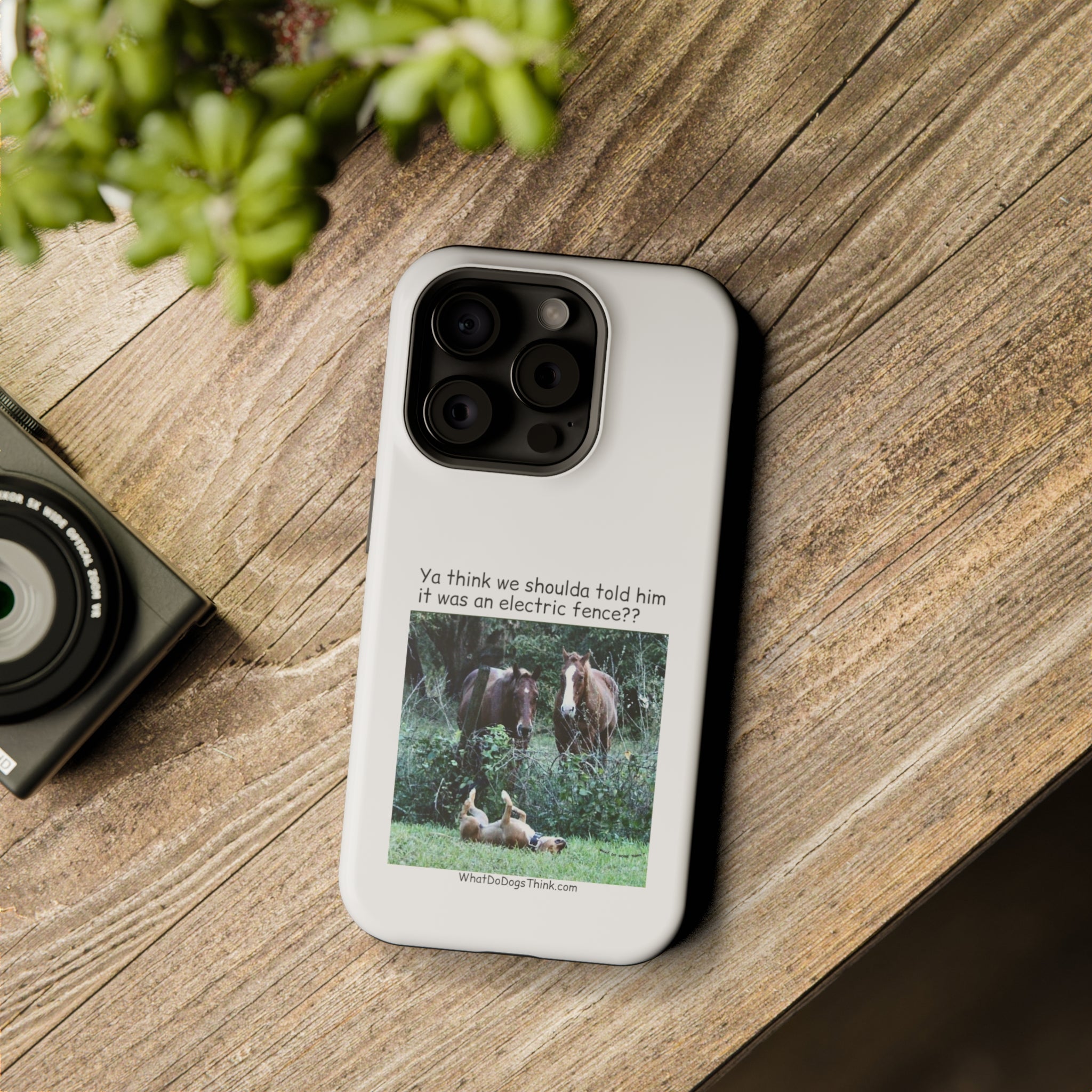 Electric Fence White MagSafe Tough Cases