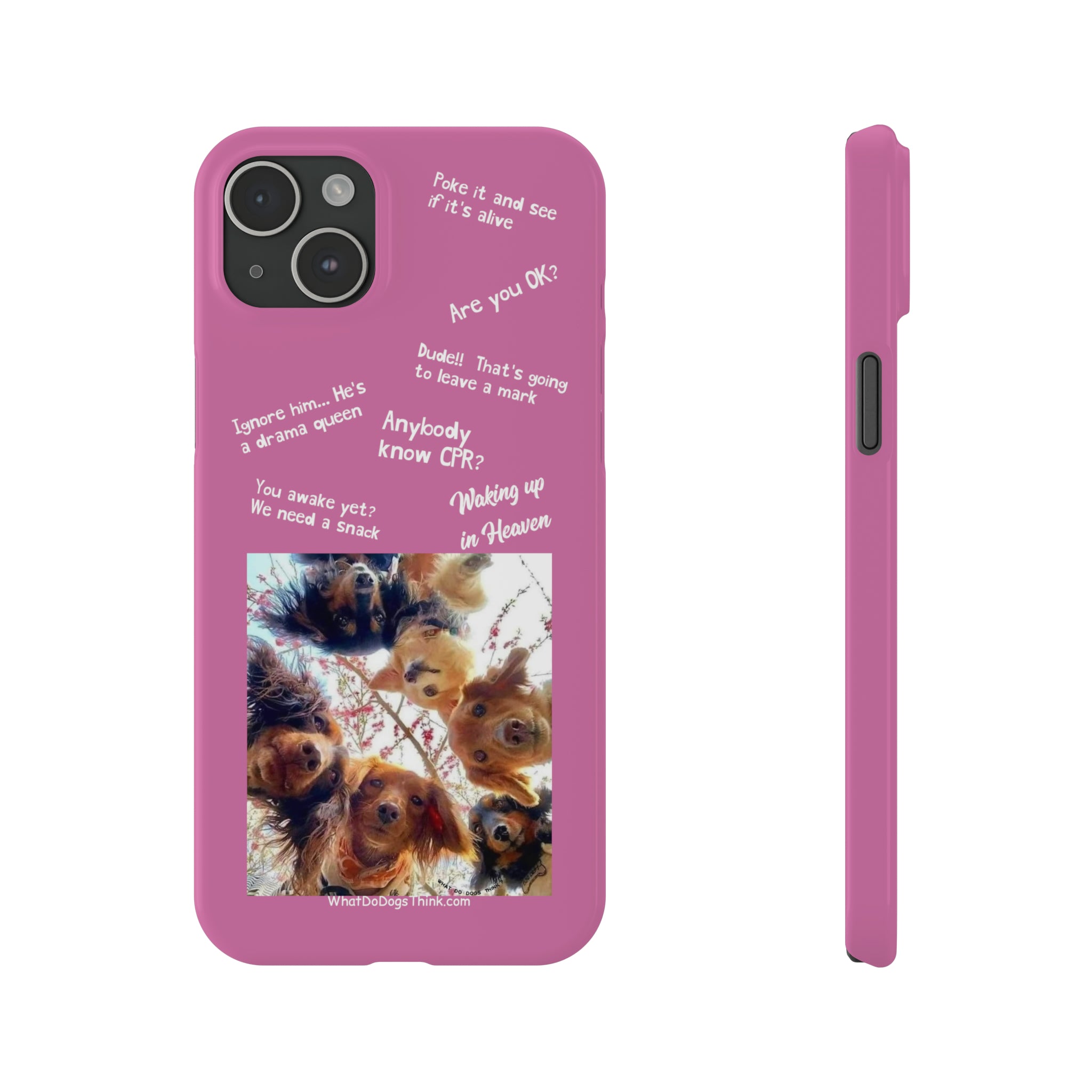 Are You OK? Compilation Pink Slim Phone Cases