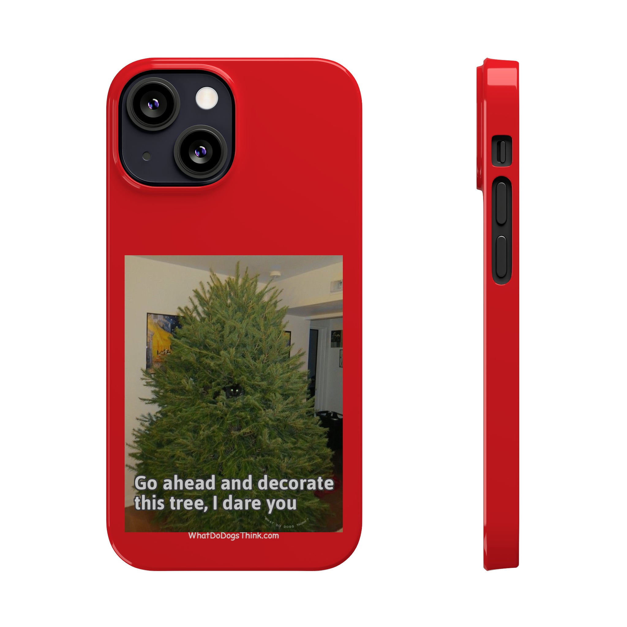 I Dare You Red Slim Phone Case