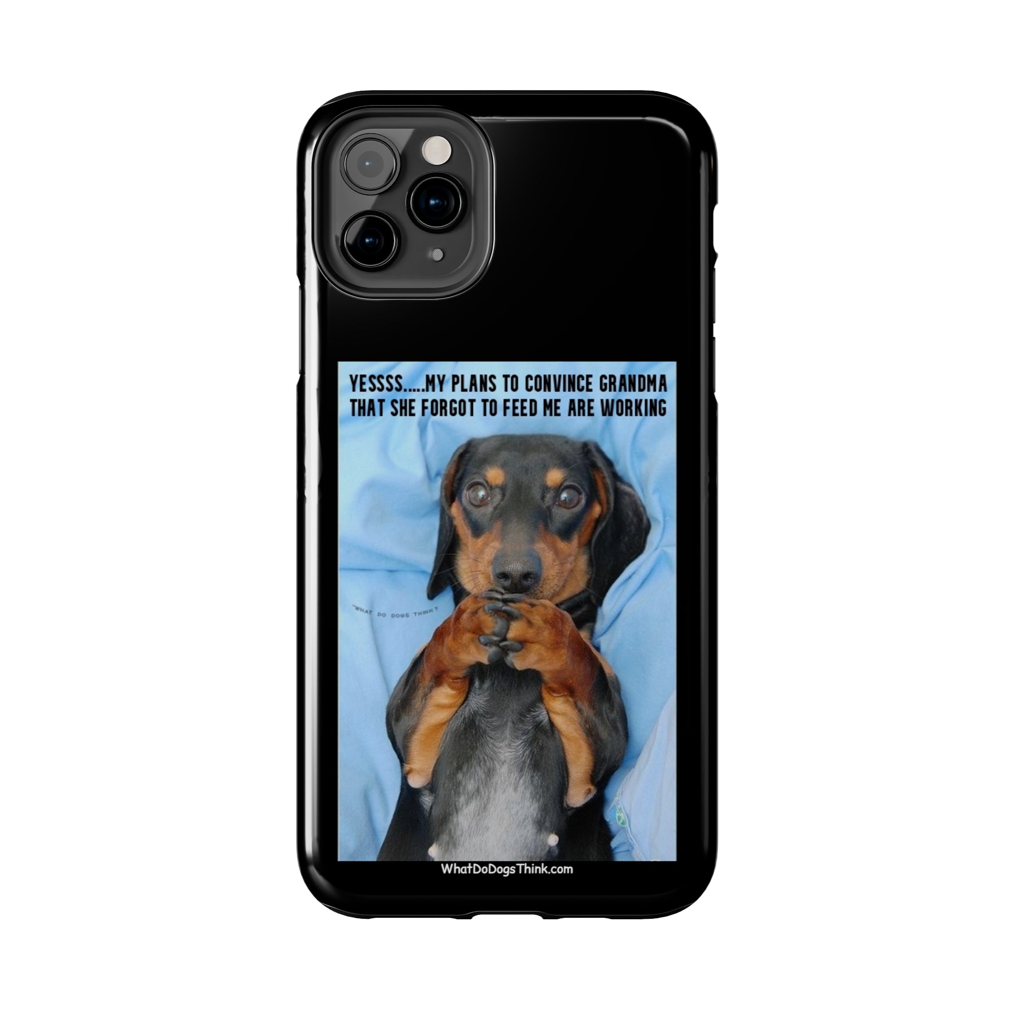 Grandma Black Tough Phone Cases