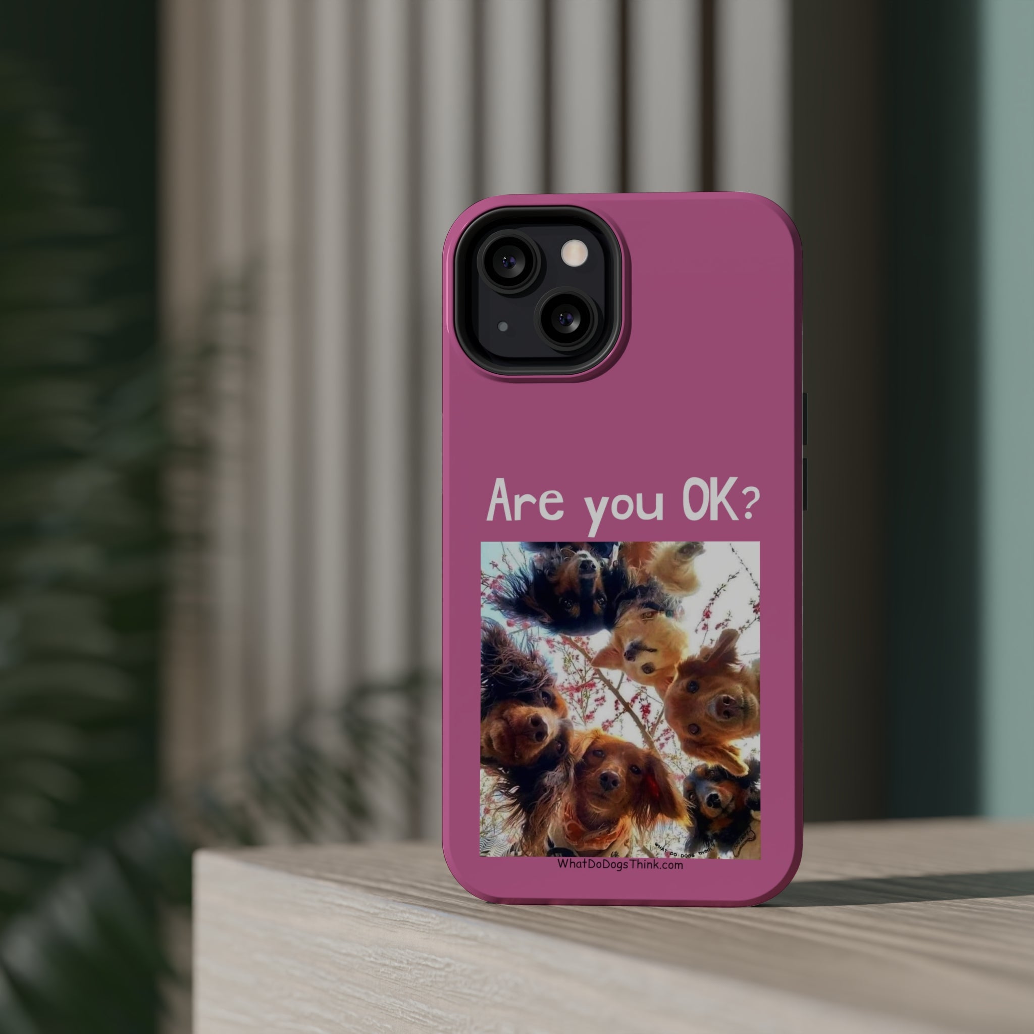 Are you OK? Pink Mag Safe Tough Cases