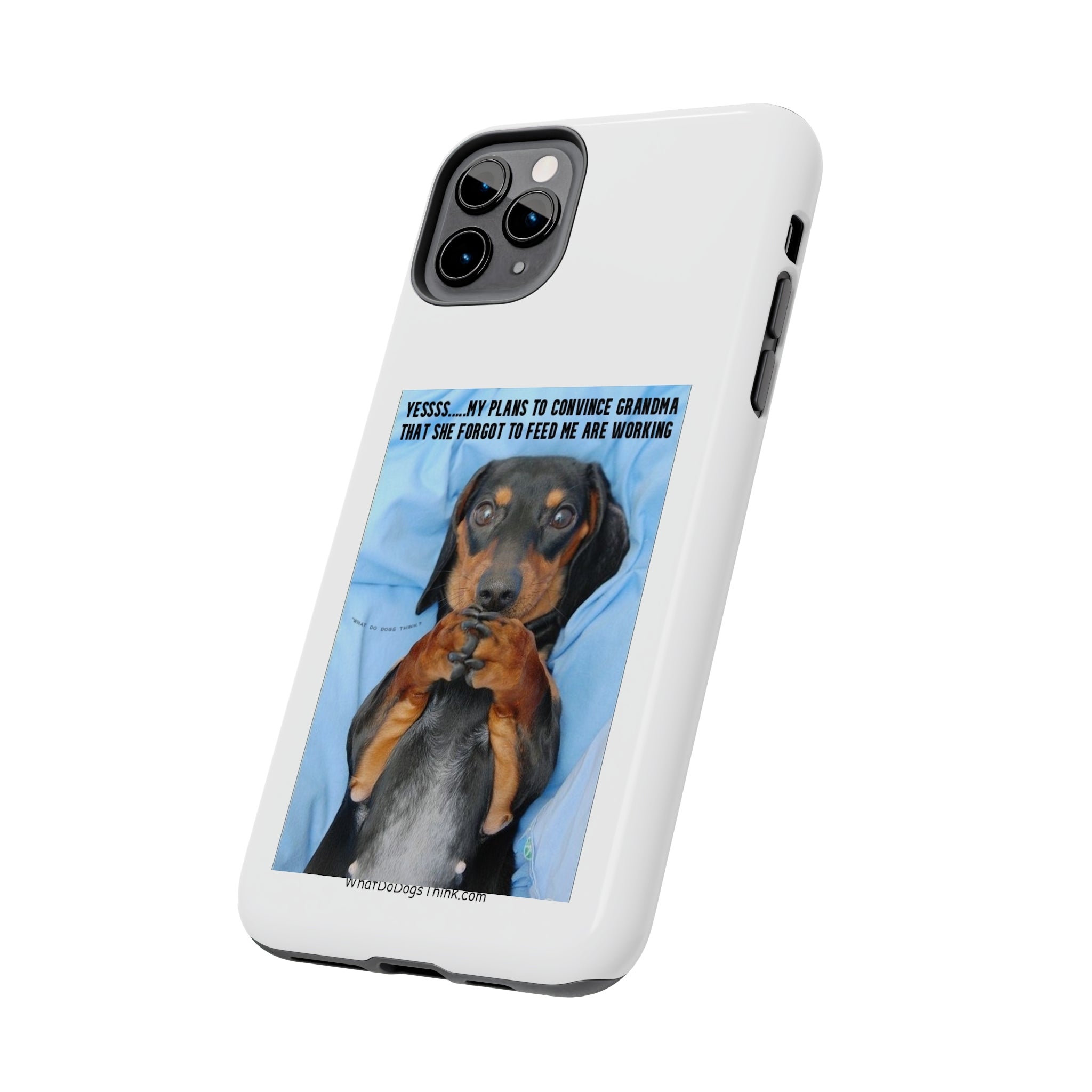 Grandma White Tough Phone Cases