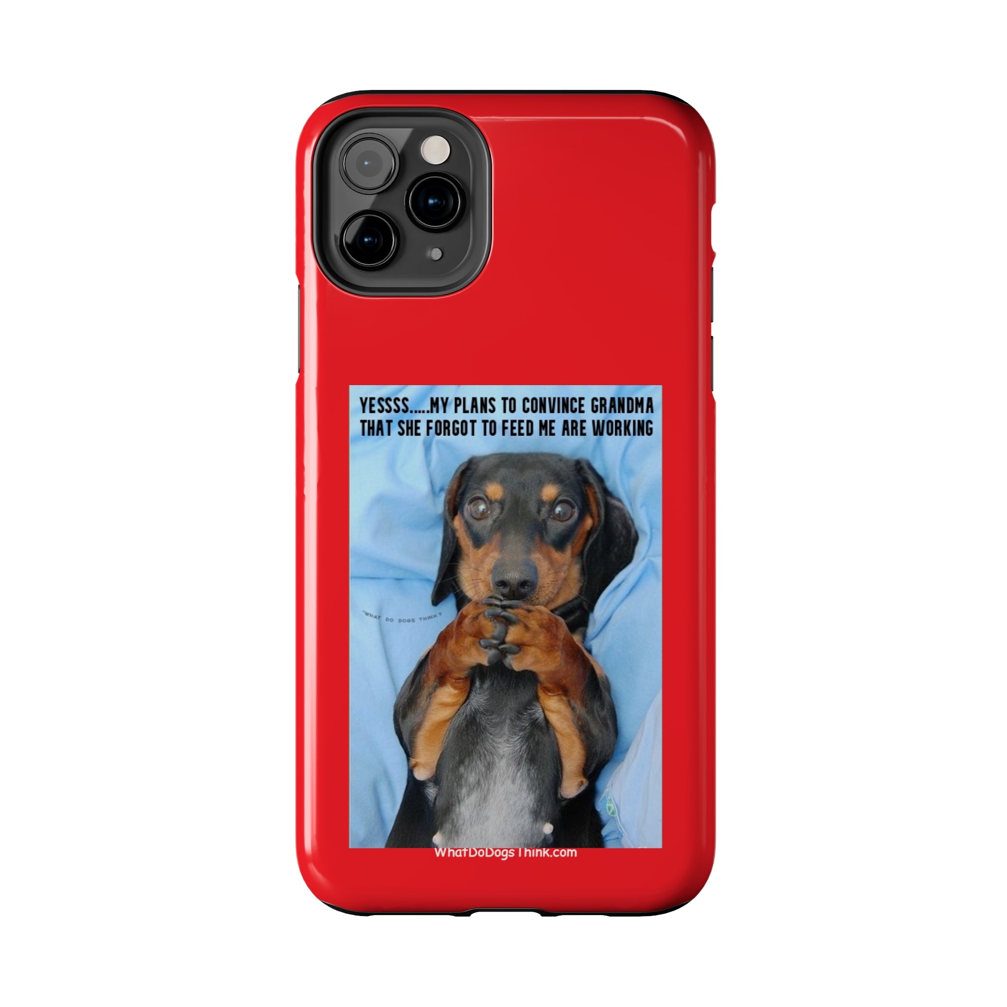 Grandma Red Tough Phone Cases