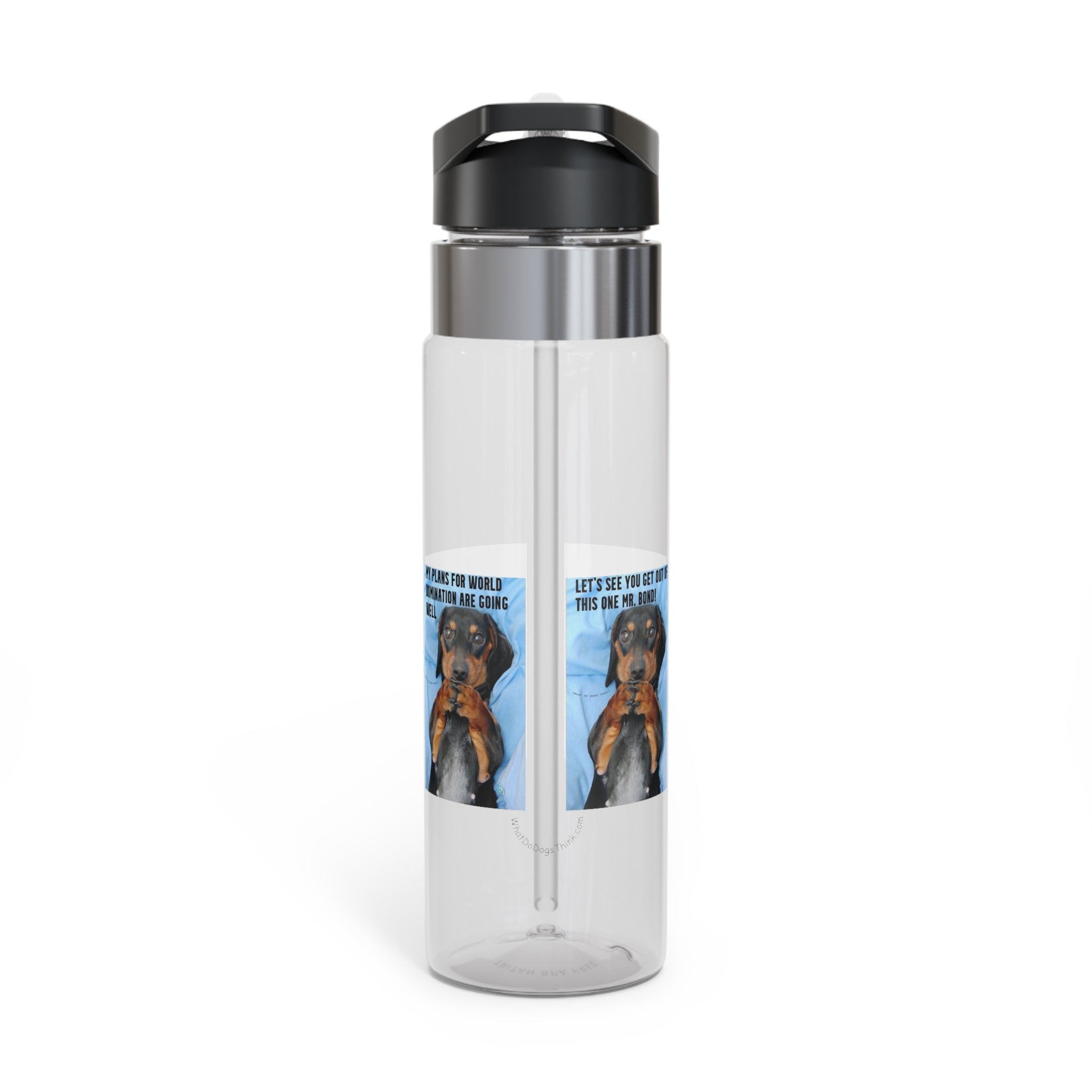 Devious Dachshound Sport Bottle, 20oz