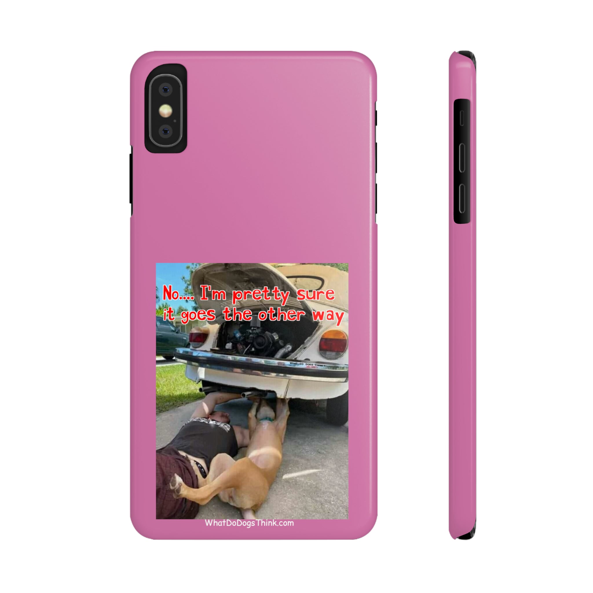 Other Way Pink Slim Phone Cases