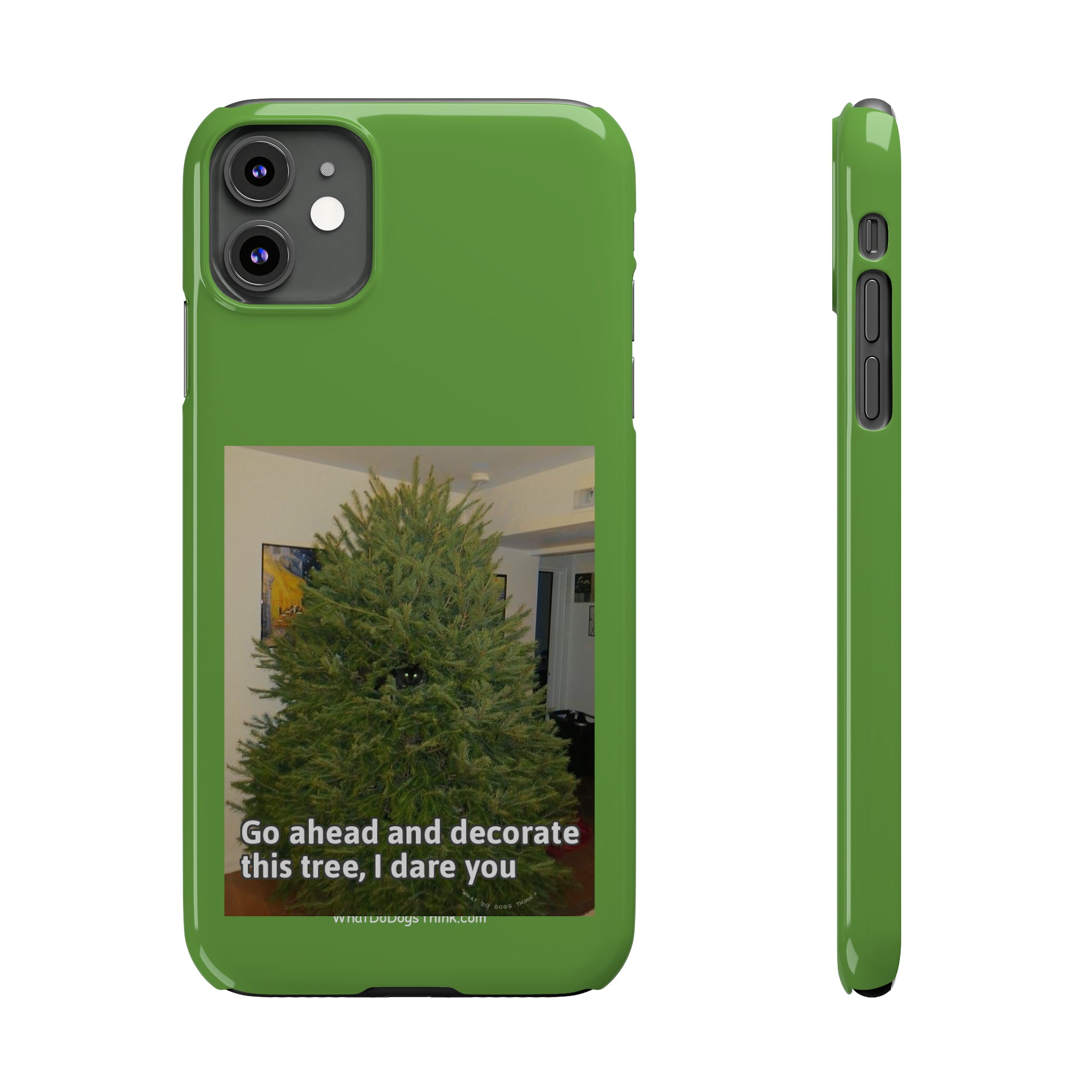 I Dare You Green Slim Phone Case