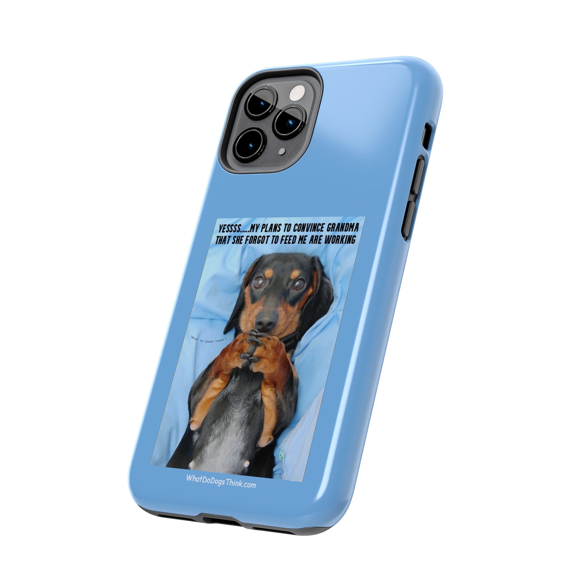 Grandma Blue Tough Phone Cases