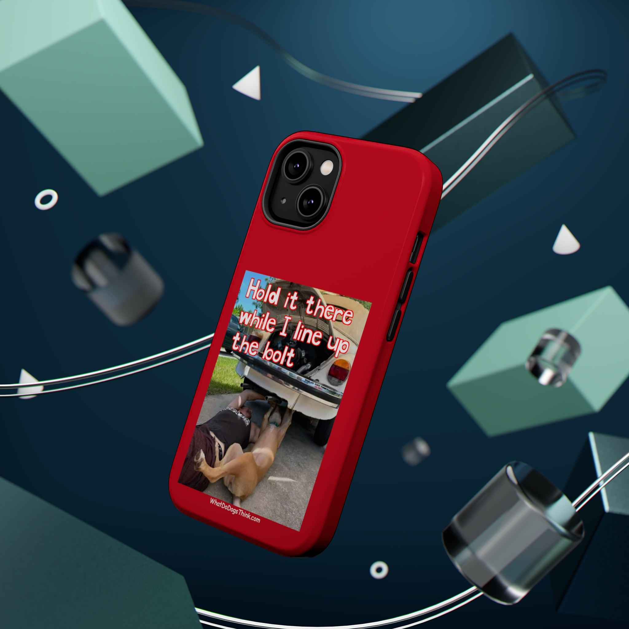 Hold It Red MagSafe Tough Cases