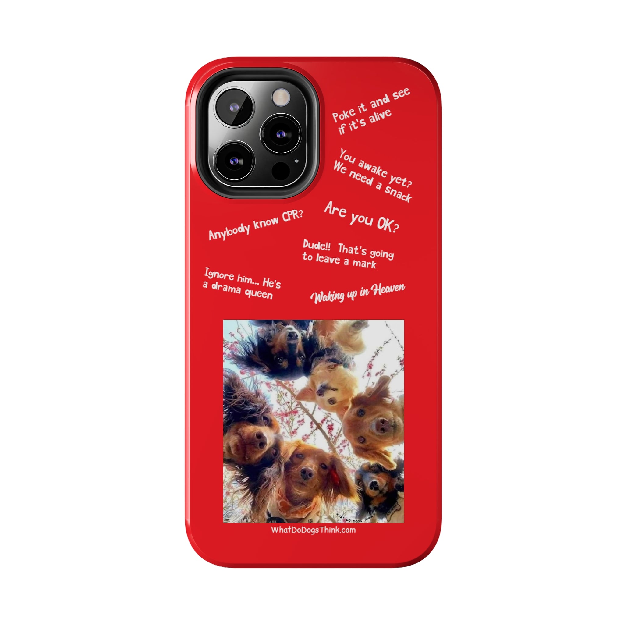 Are you OK? Compilation Red Tough Phone Cases