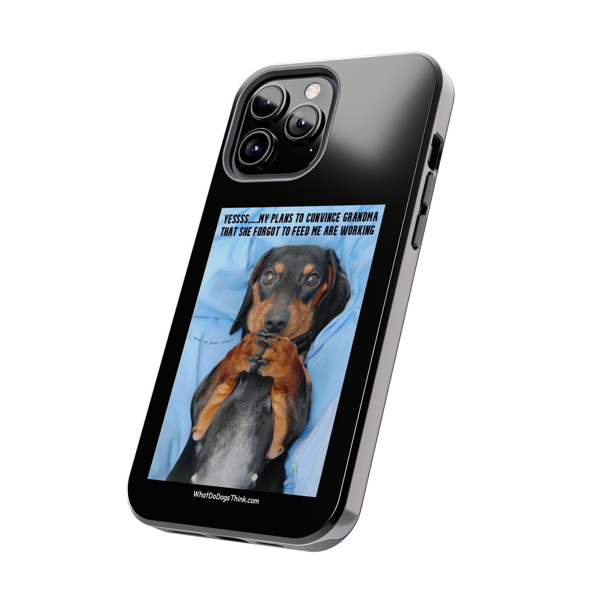 Grandma Black Tough Phone Cases