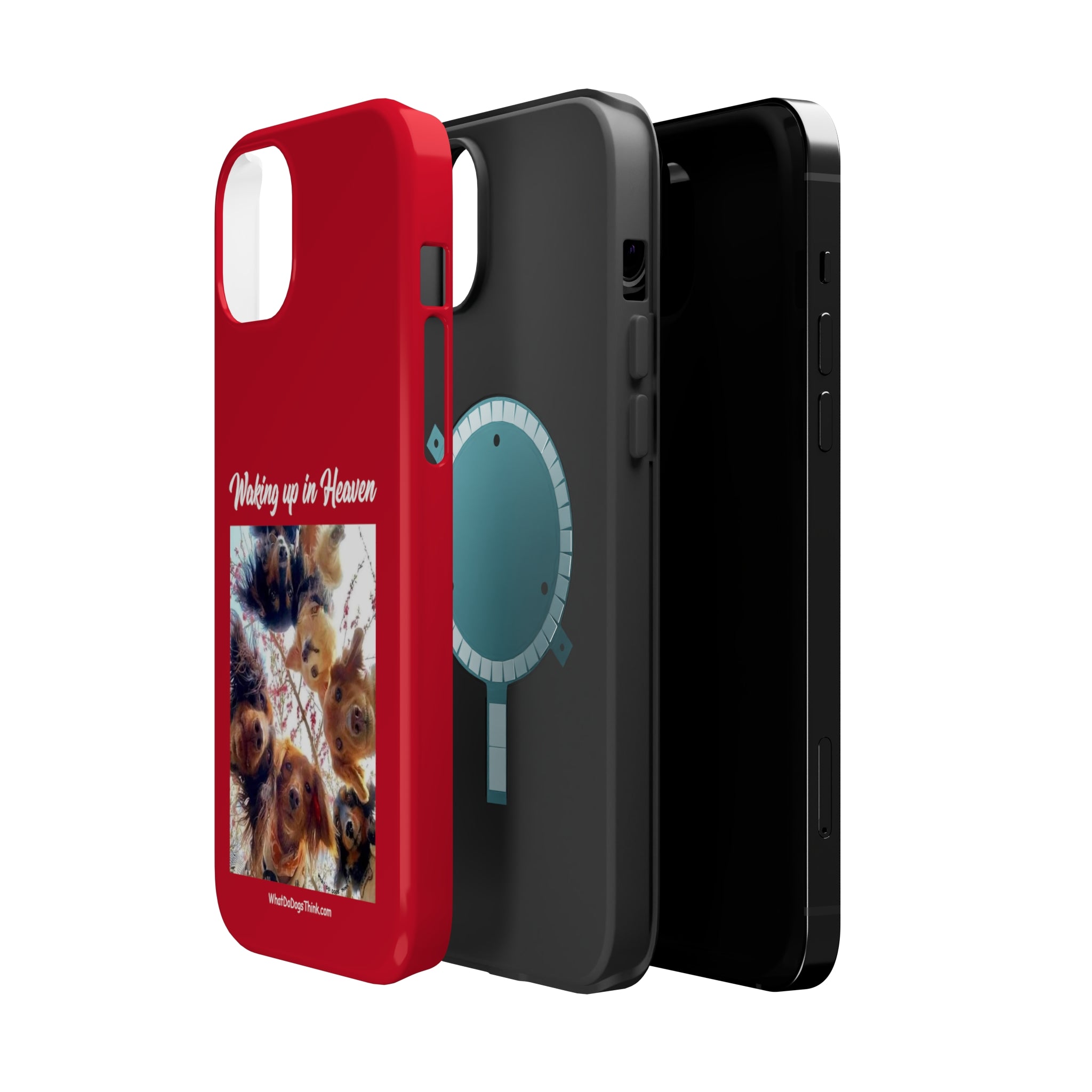 Waking Up In Heaven Red MagSafe Tough Cases