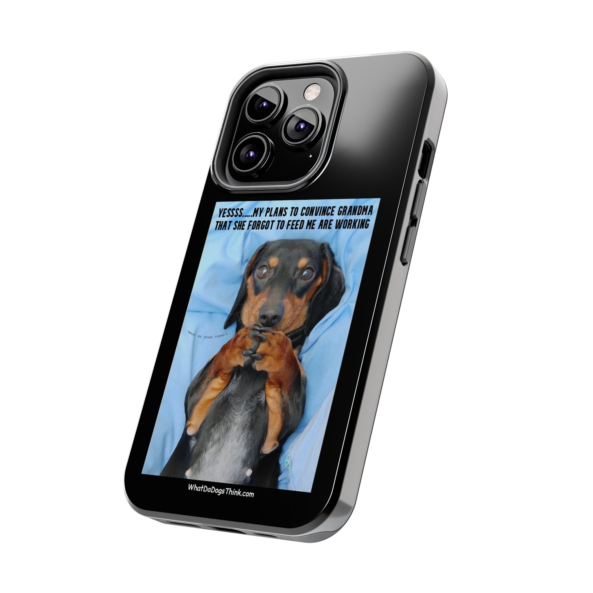 Grandma Black Tough Phone Cases