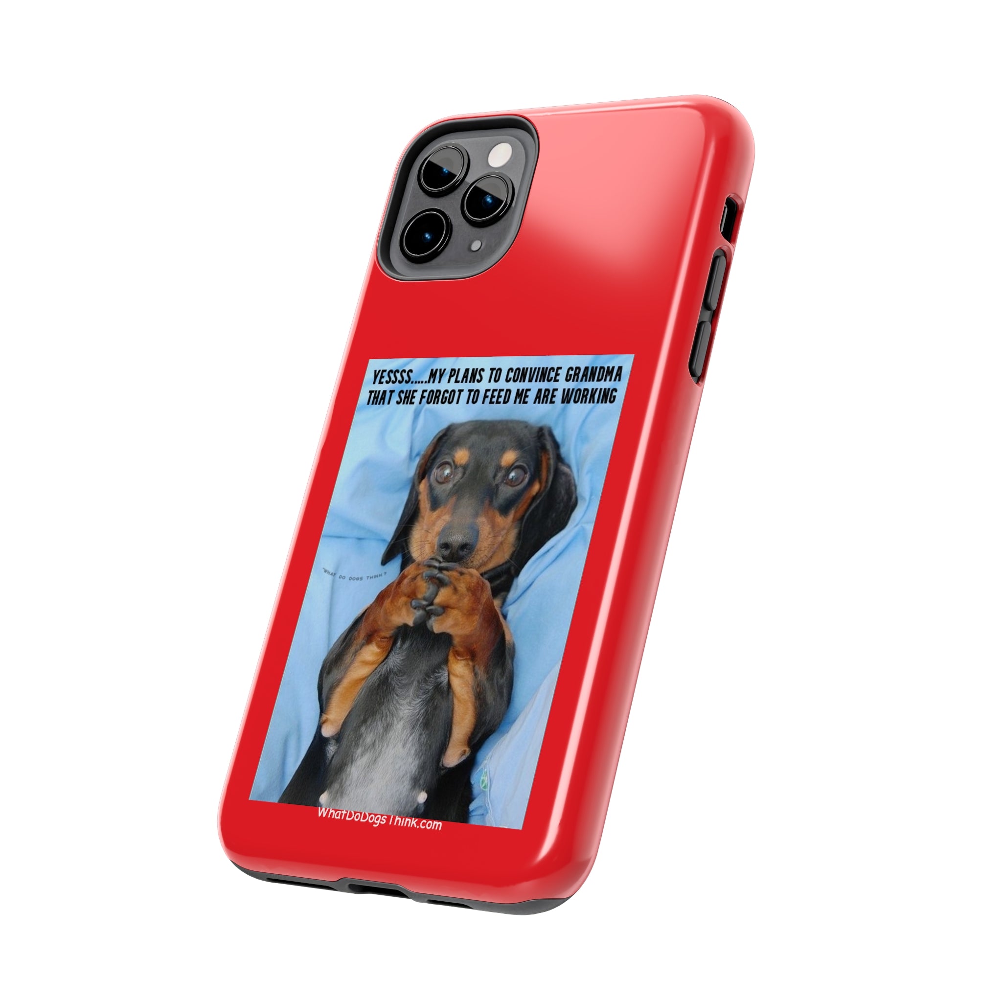 Grandma Red Tough Phone Cases