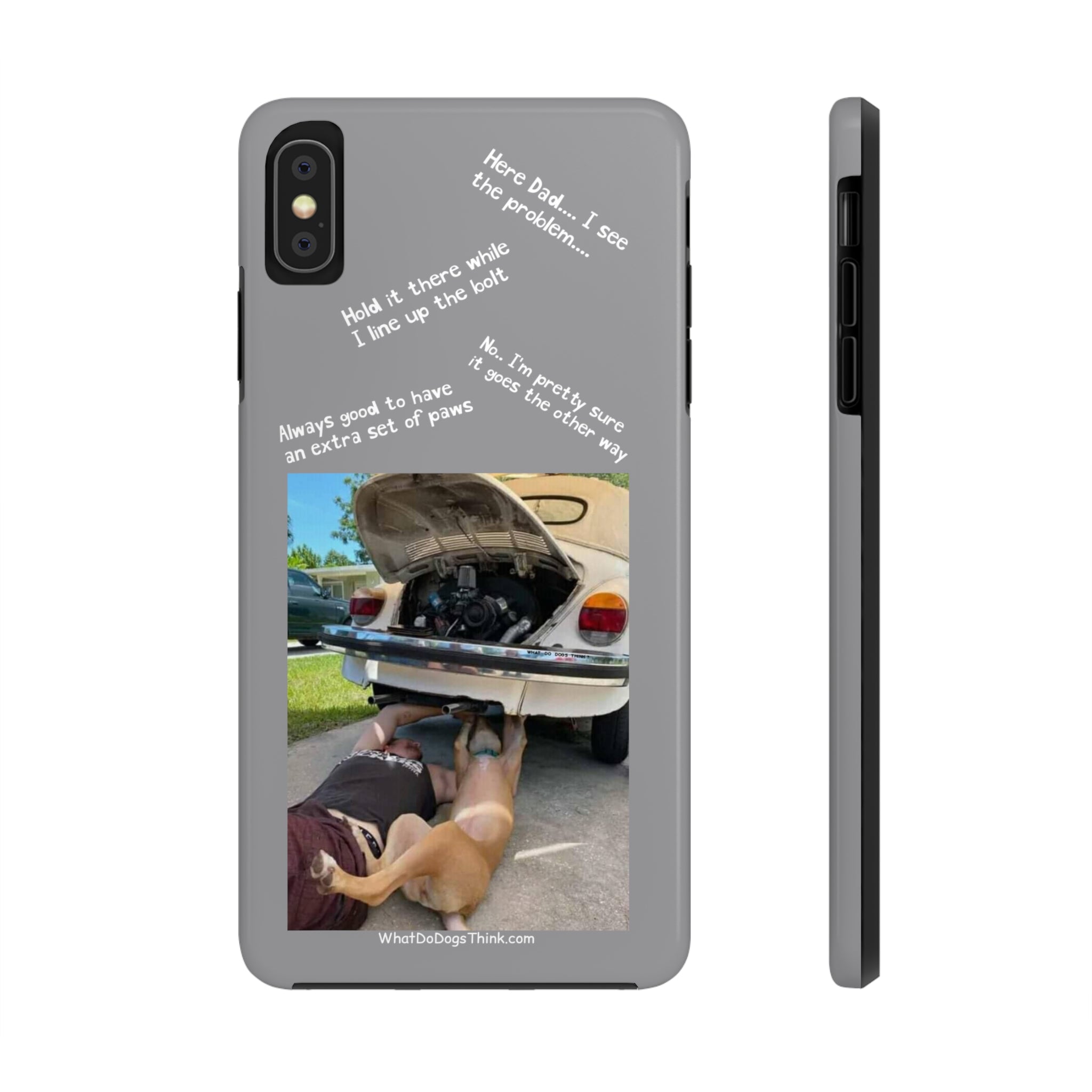 Bug Helper Compilation Grey Tough Phone Cases