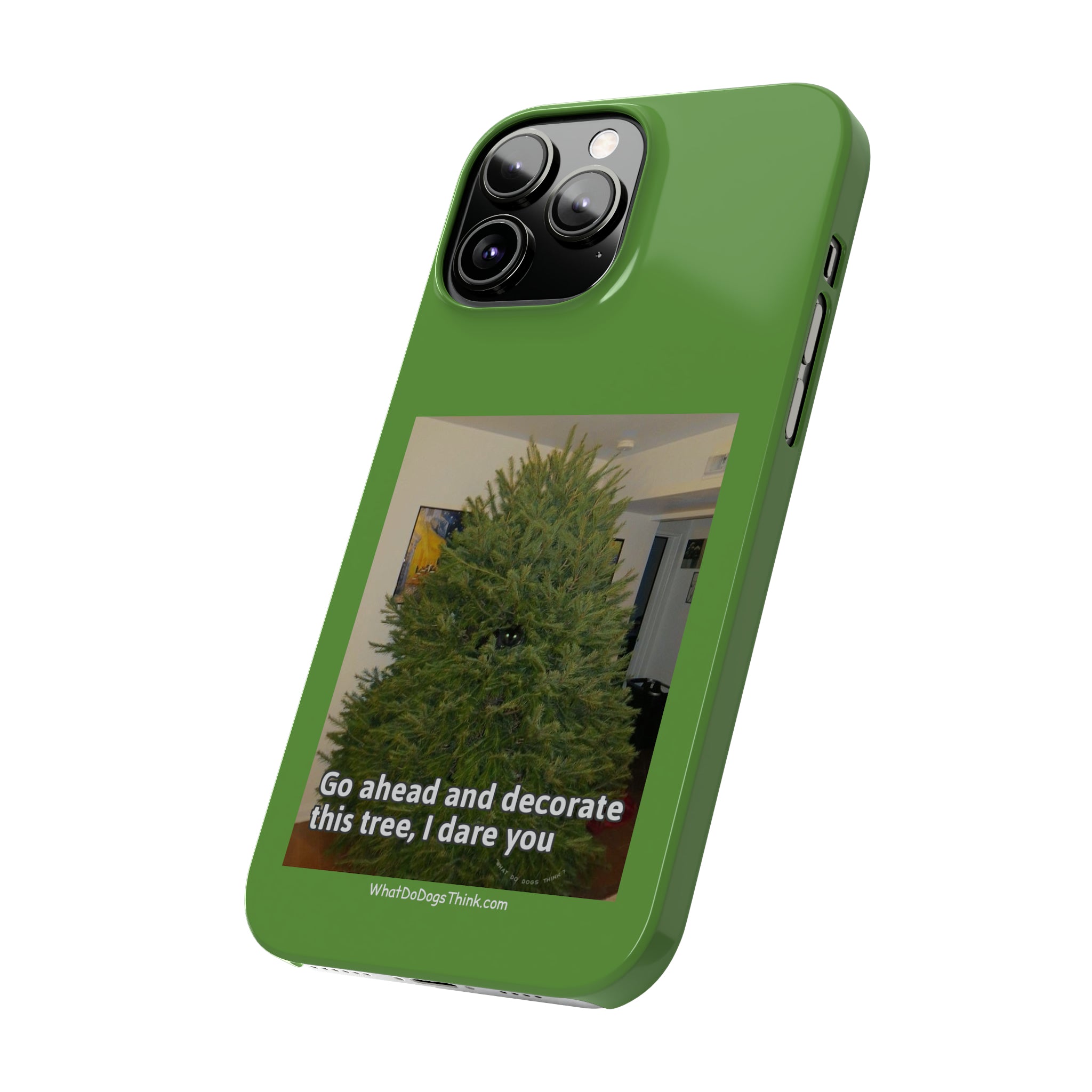 I Dare You Green Slim Phone Case