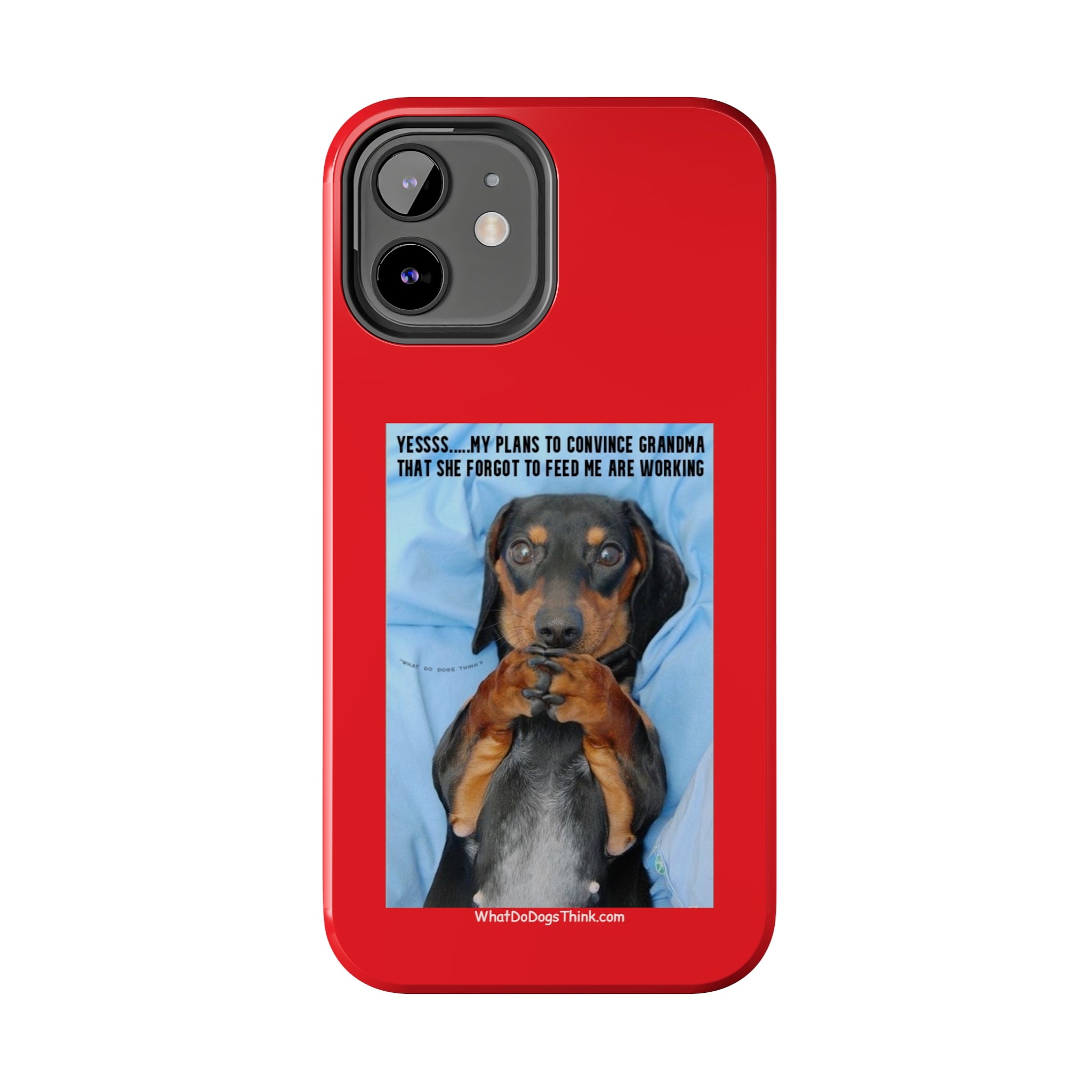 Grandma Red Tough Phone Cases
