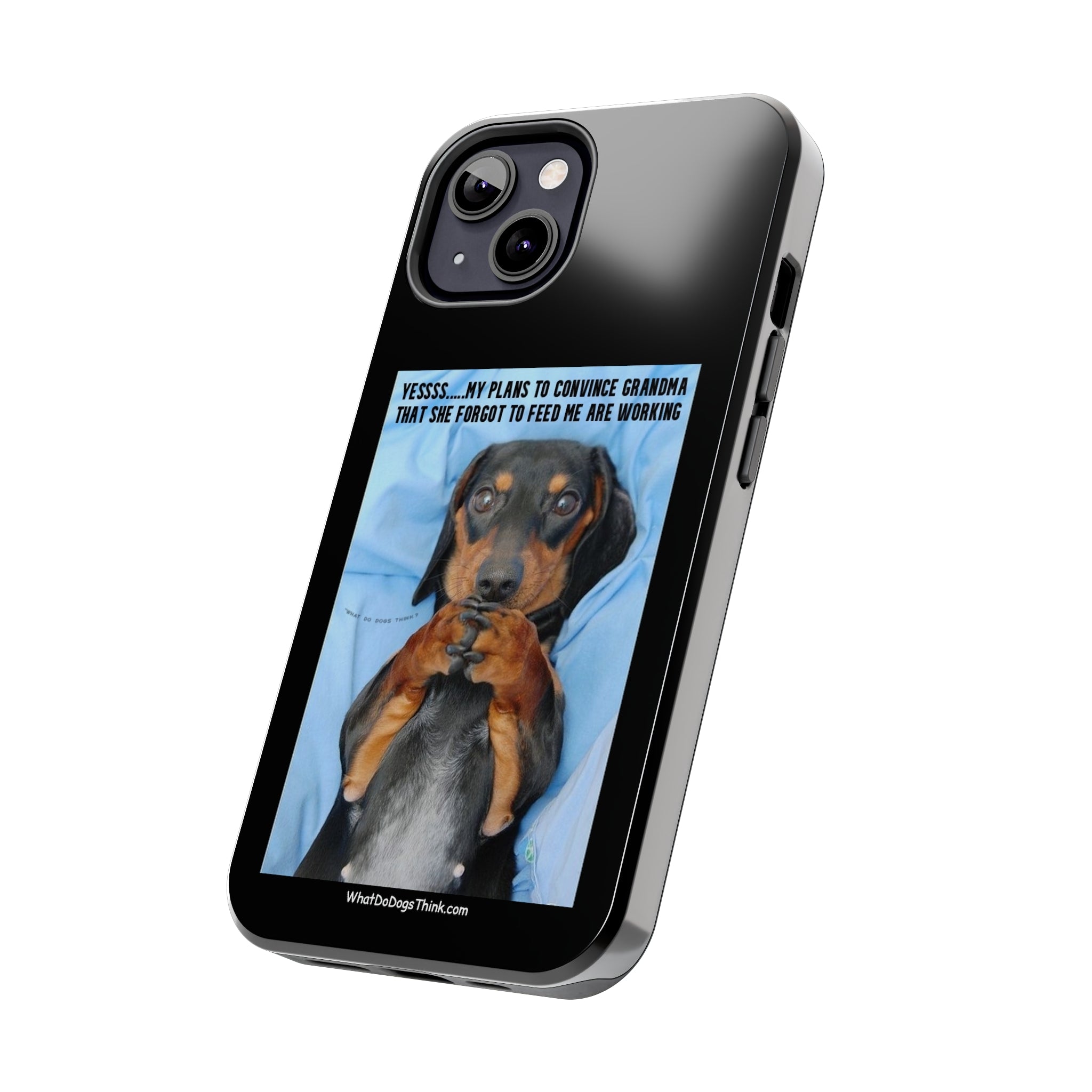 Grandma Black Tough Phone Cases