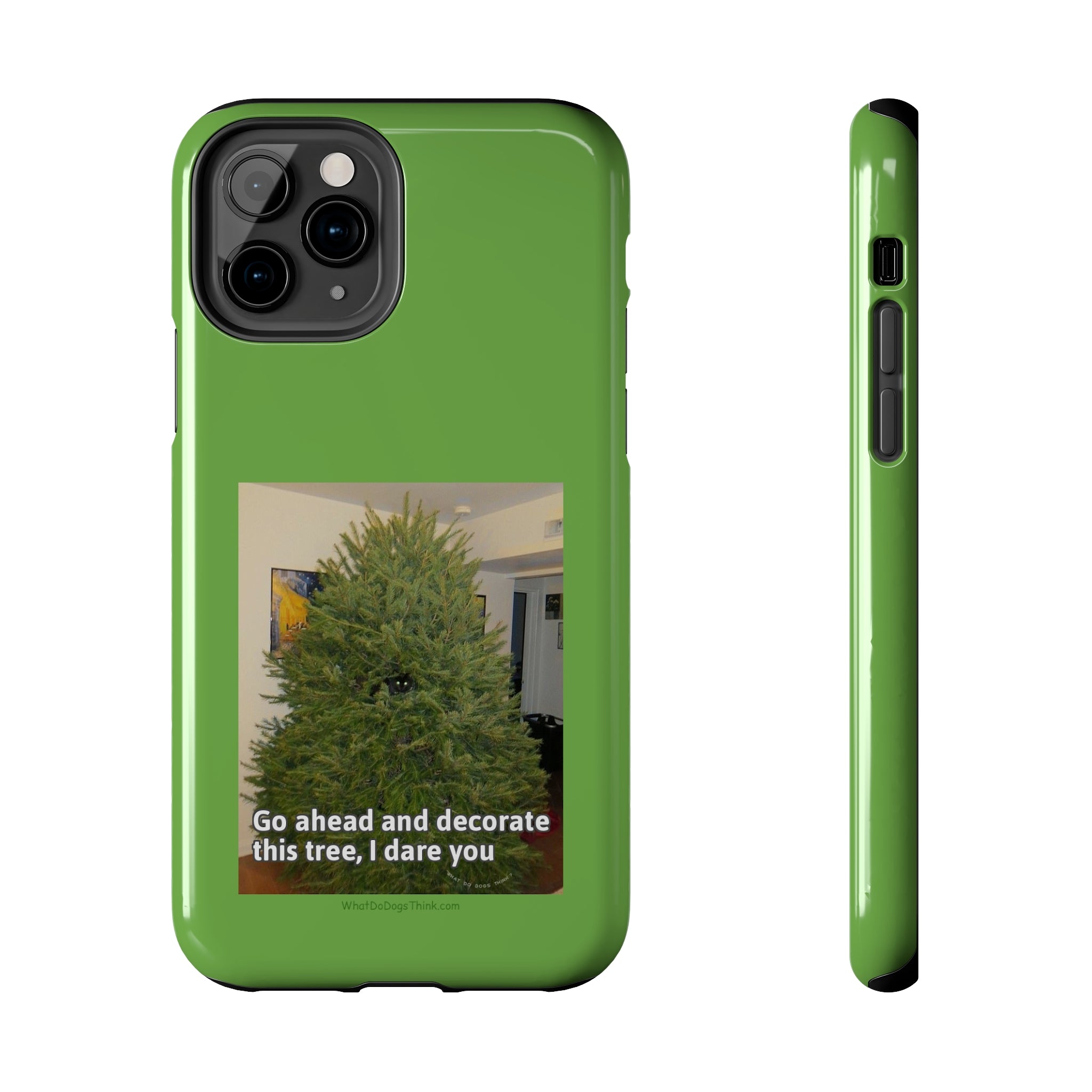 I Dare You Green Tough Phone Cases