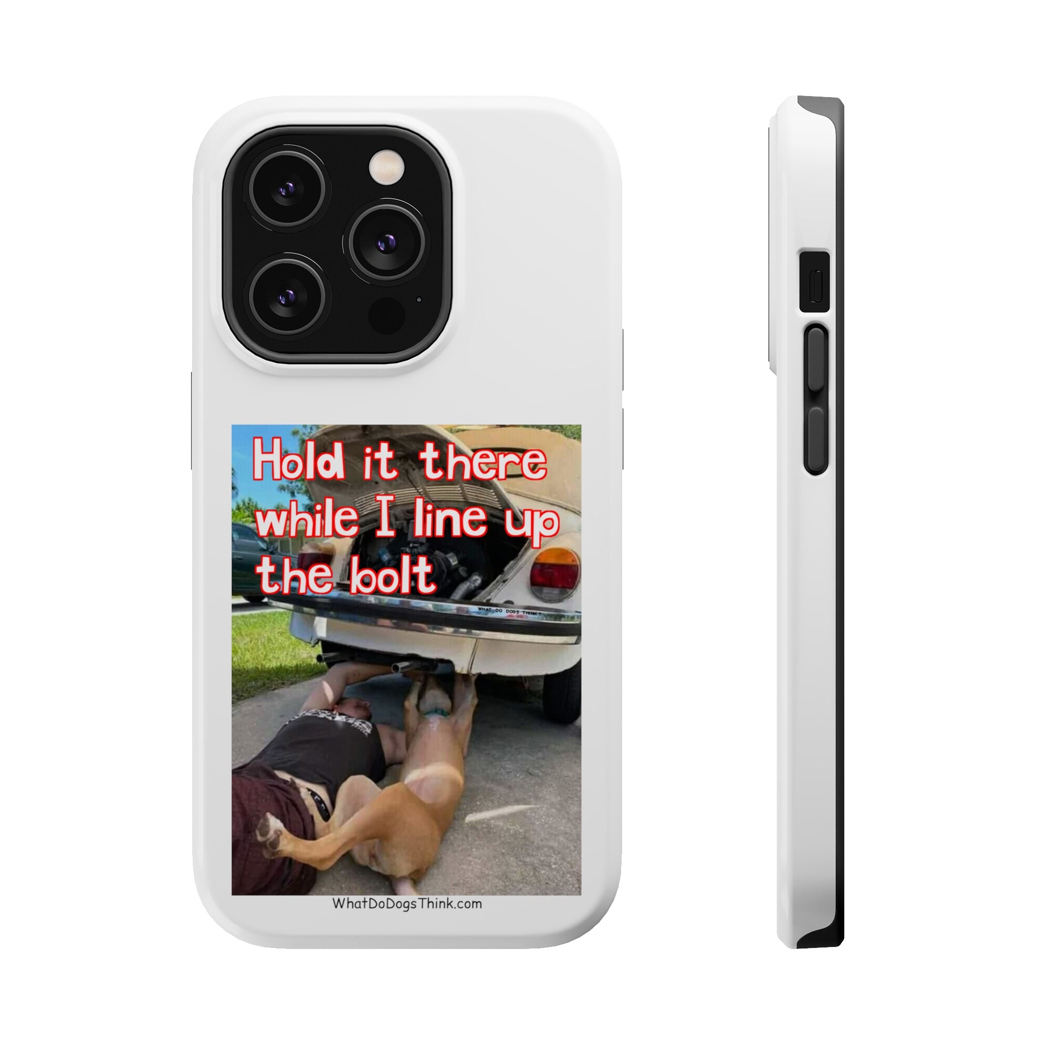 Hold It White MagSafe Tough Cases