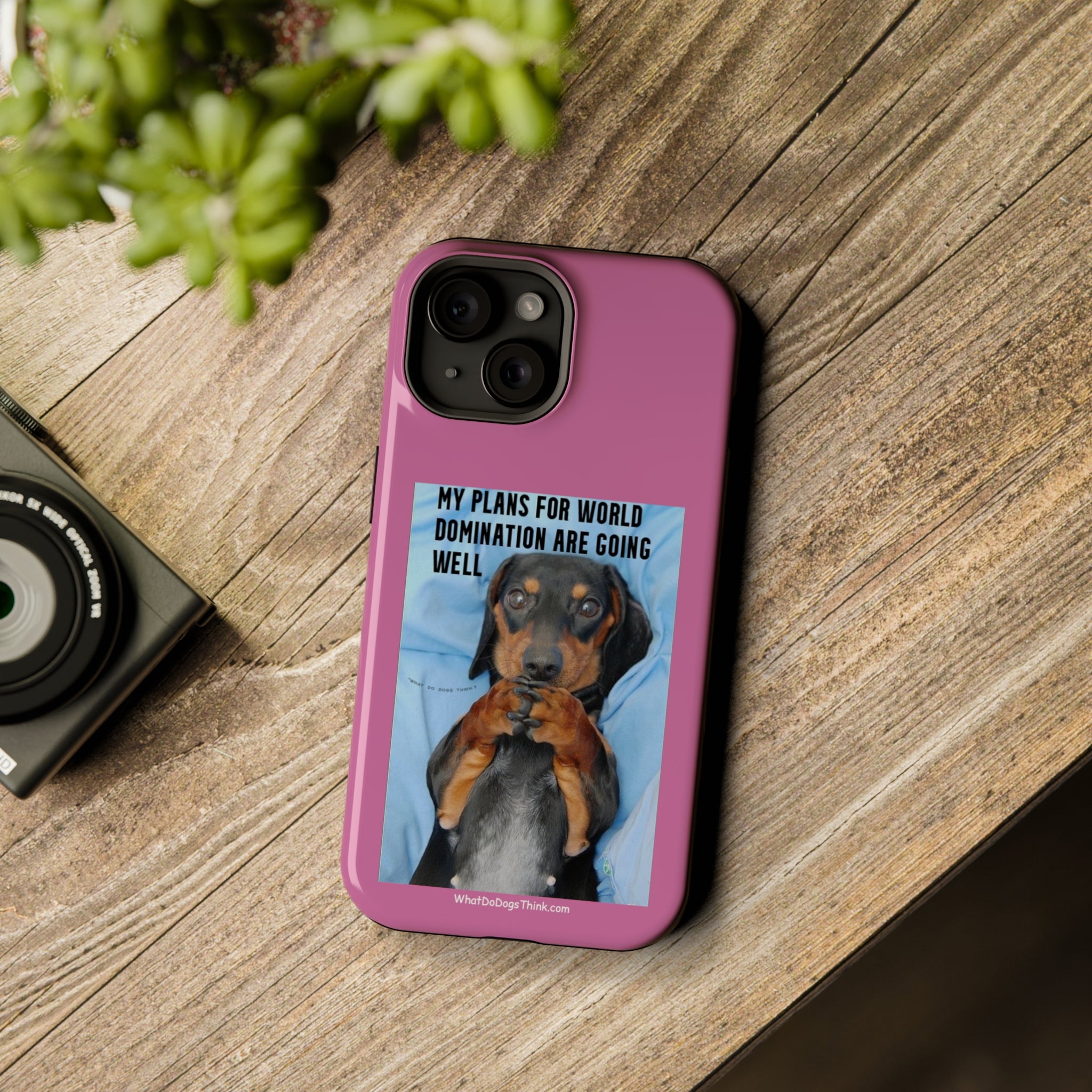 World Domination Pink MagSafe Tough Cases