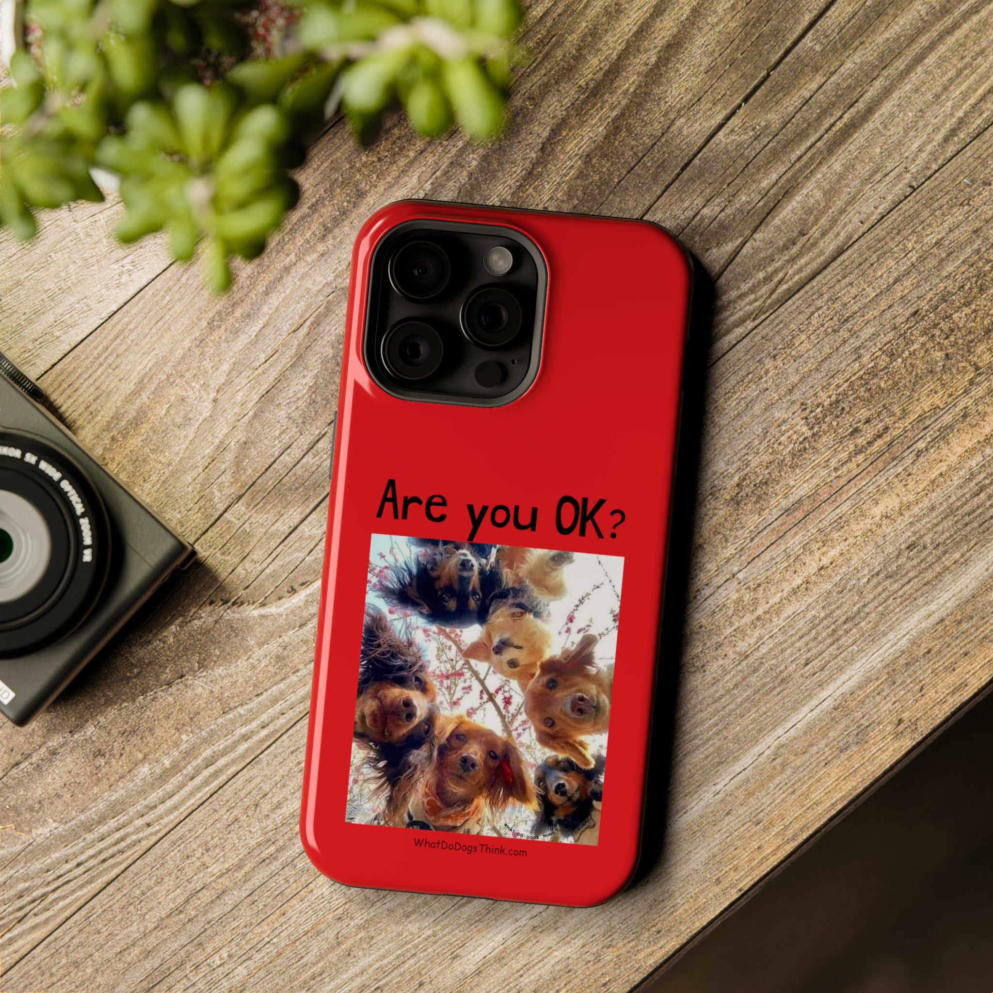 Are you OK? Red MagSafe Tough Cases