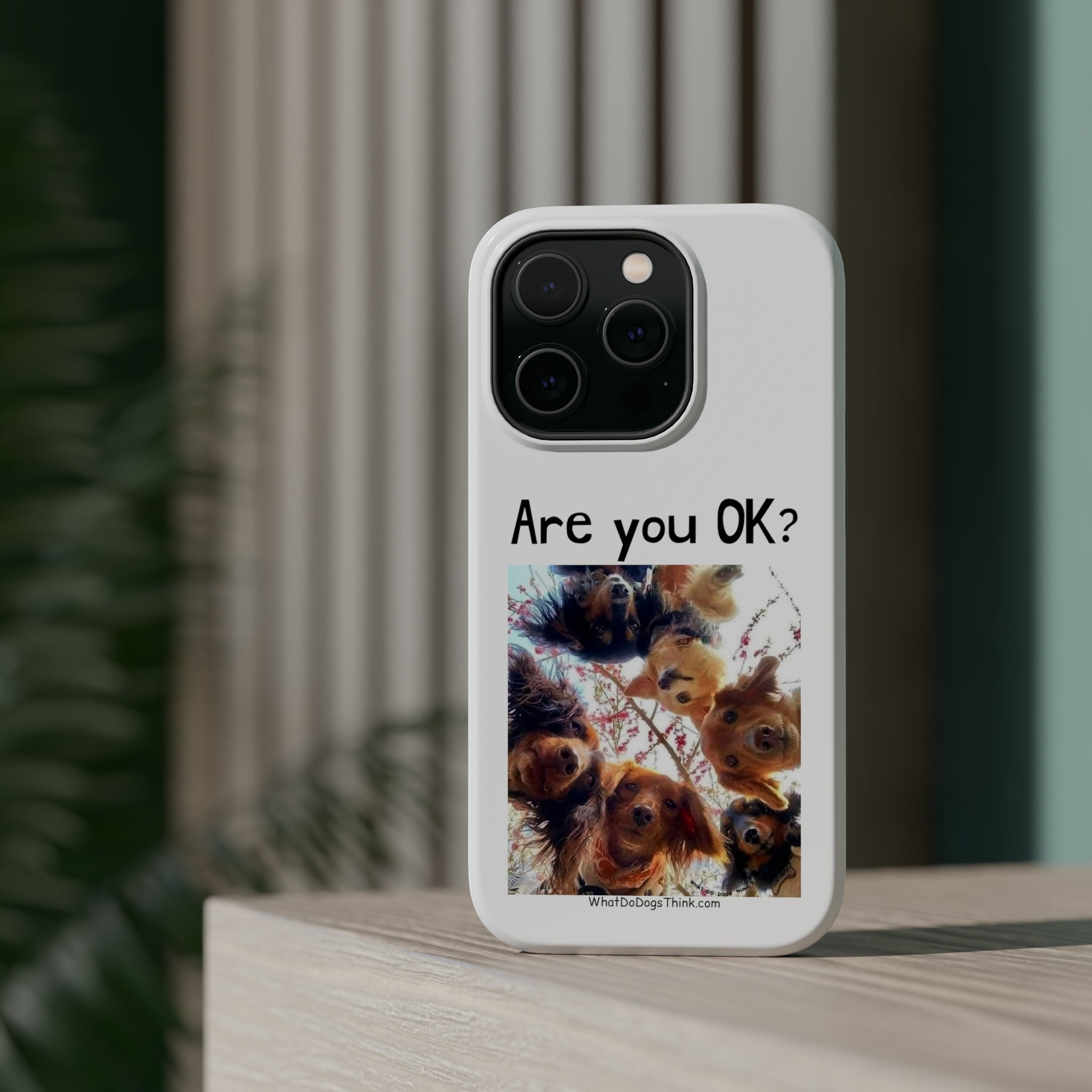 Are you OK? White MagSafe Tough Cases