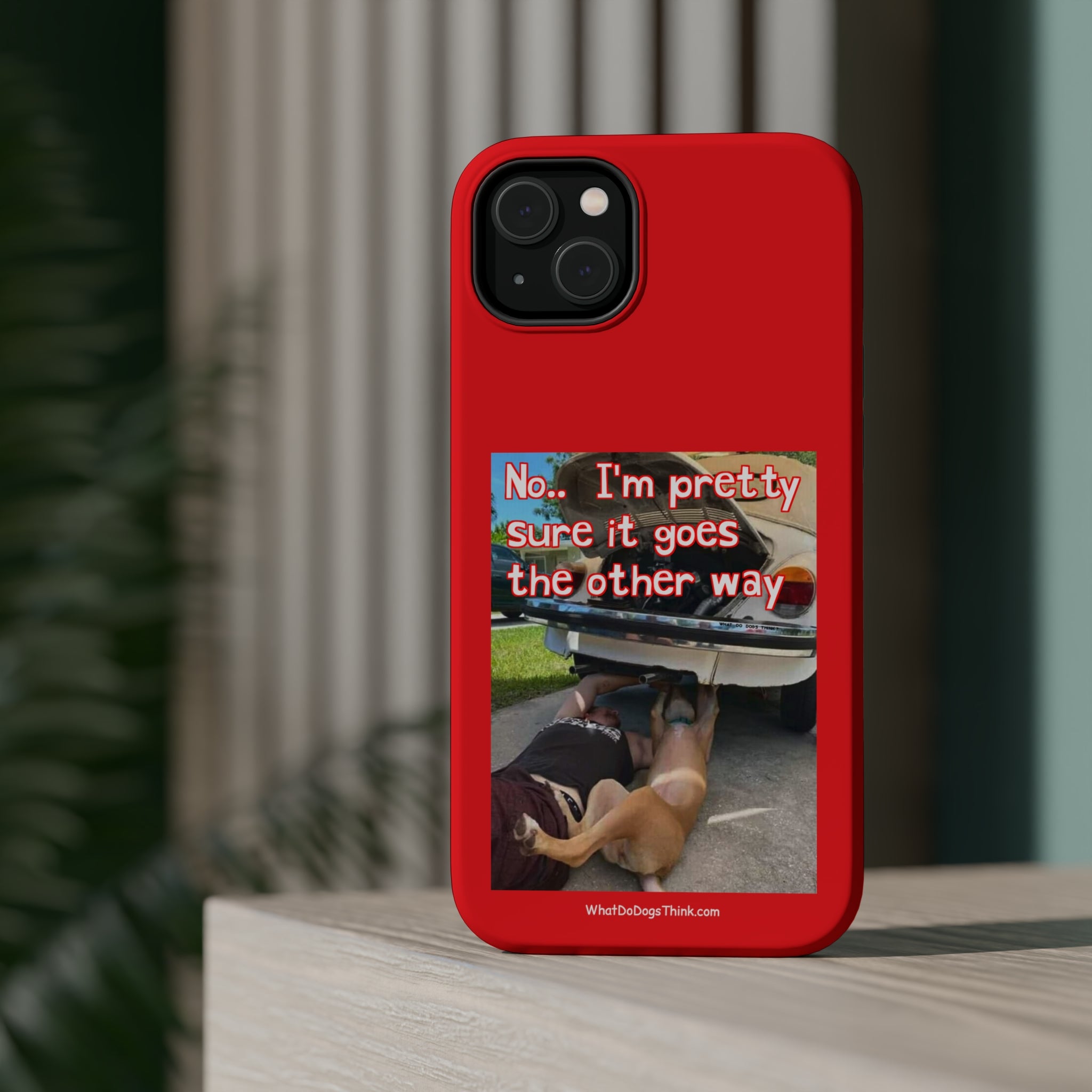 Other Way Red MagSafe Tough Cases