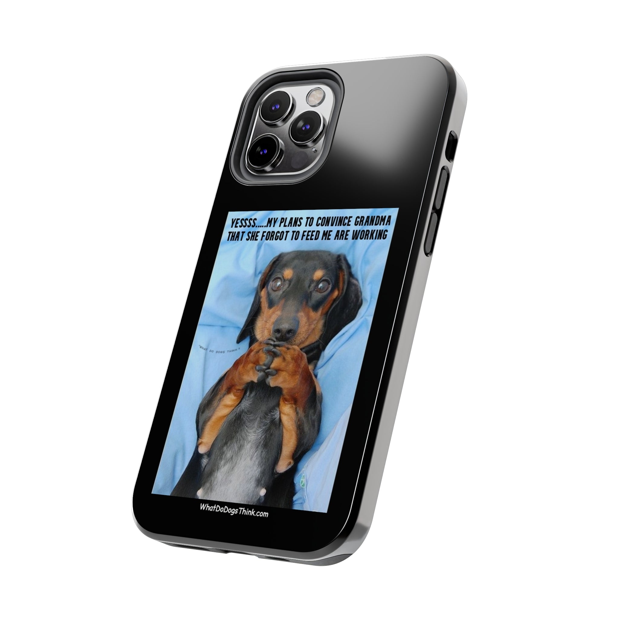 Grandma Black Tough Phone Cases
