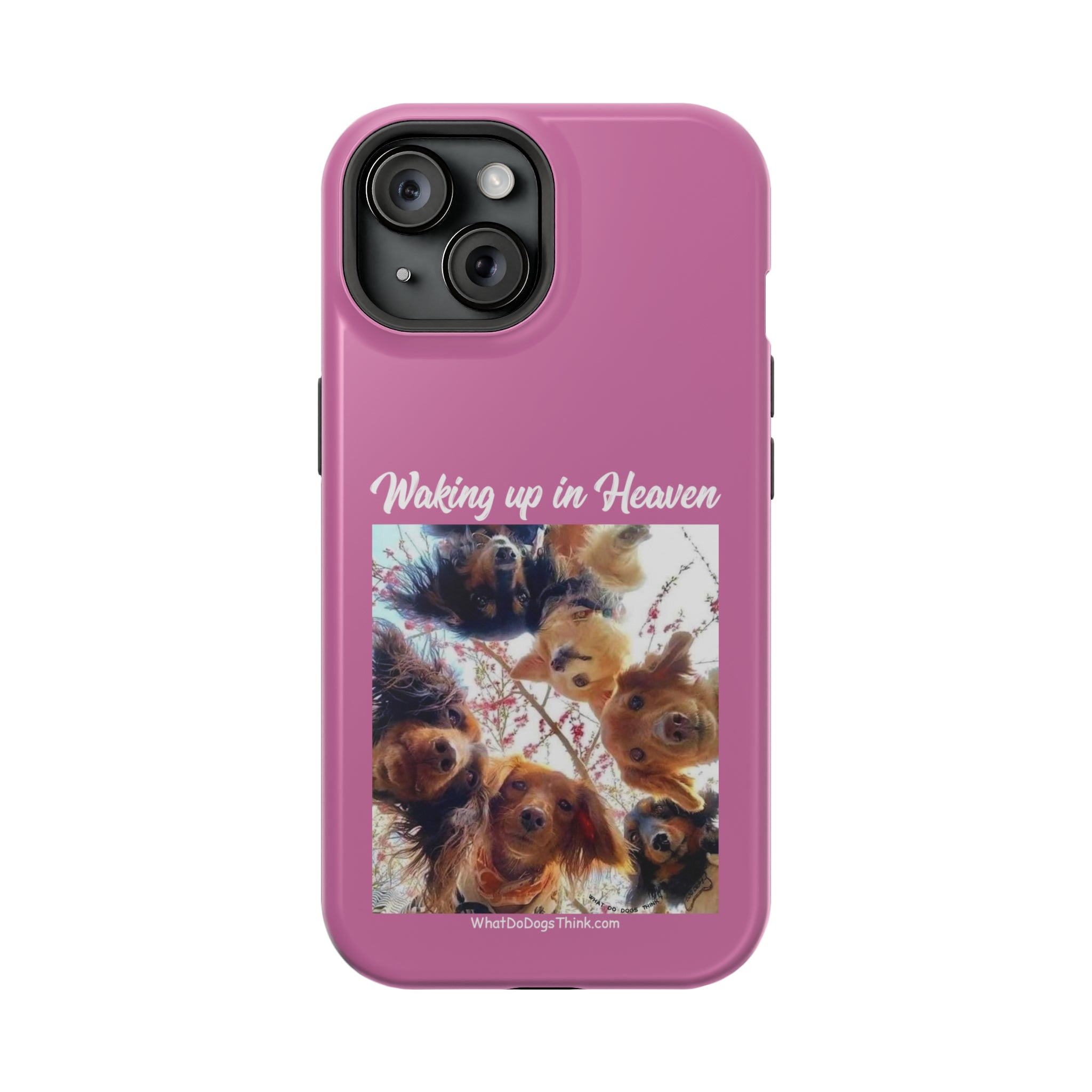 Waking Up In Heaven Pink MagSafe Tough Cases