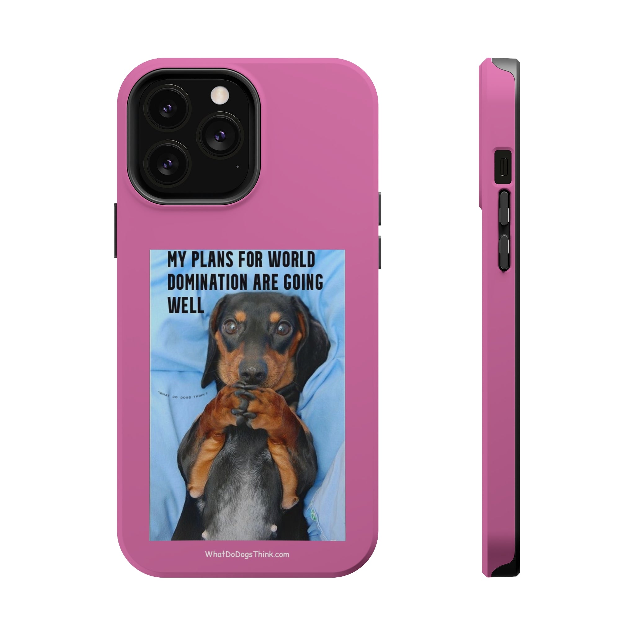 World Domination Pink MagSafe Tough Cases