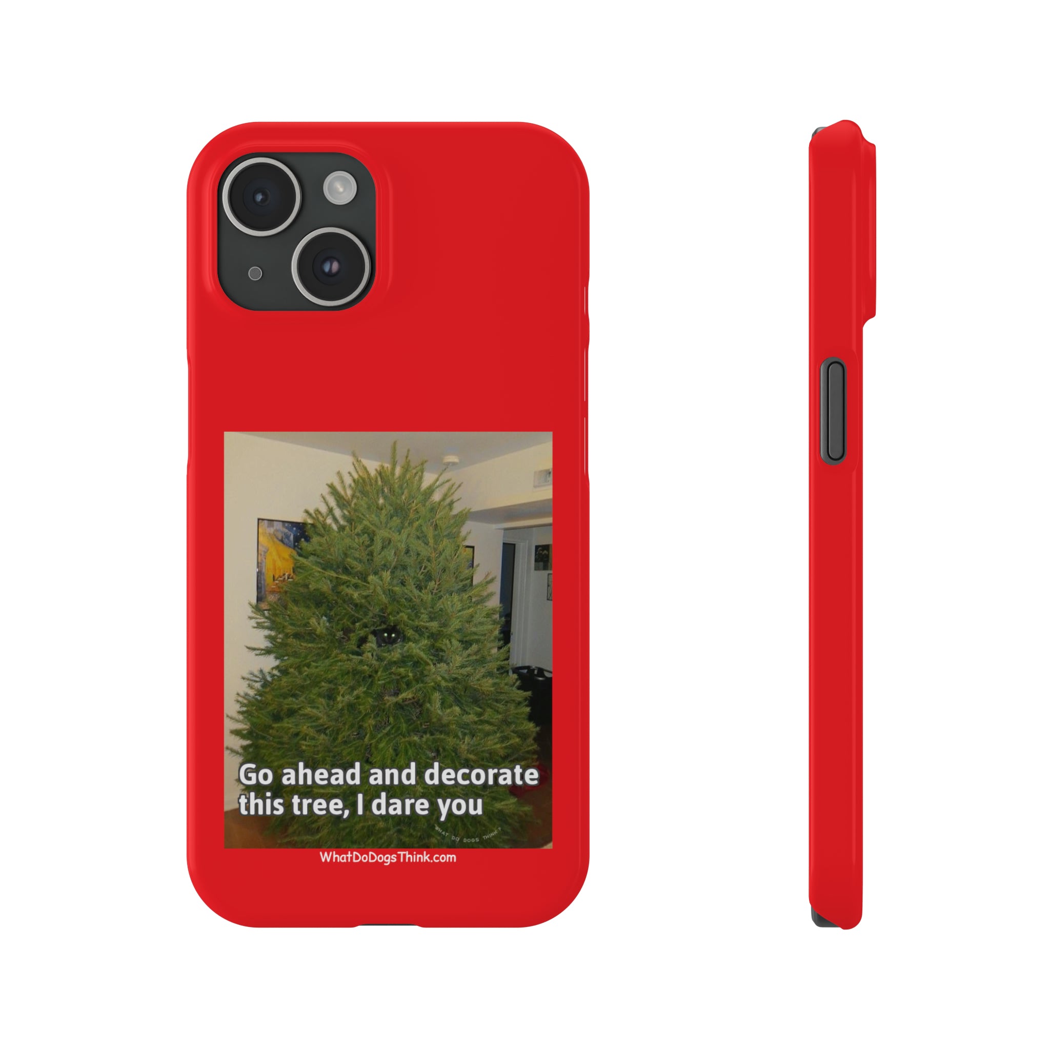 I Dare You Red Slim Phone Case