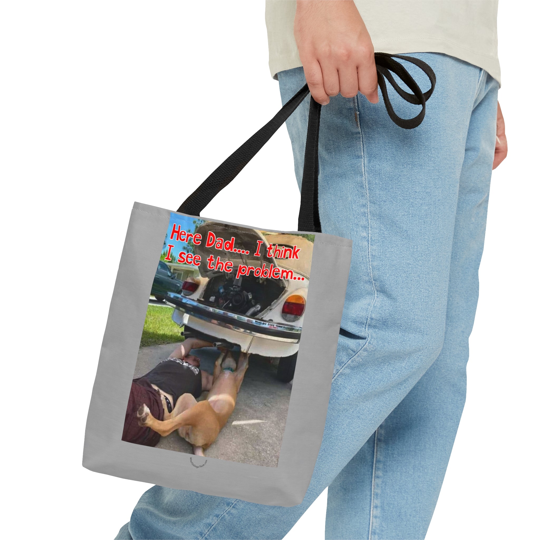 VW Helper Grey Tote Bag