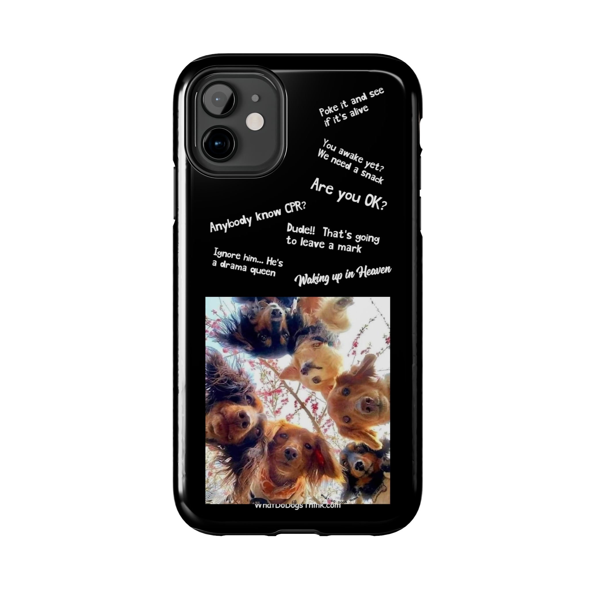 Are you OK? Compilation Black Tough Phone Cases