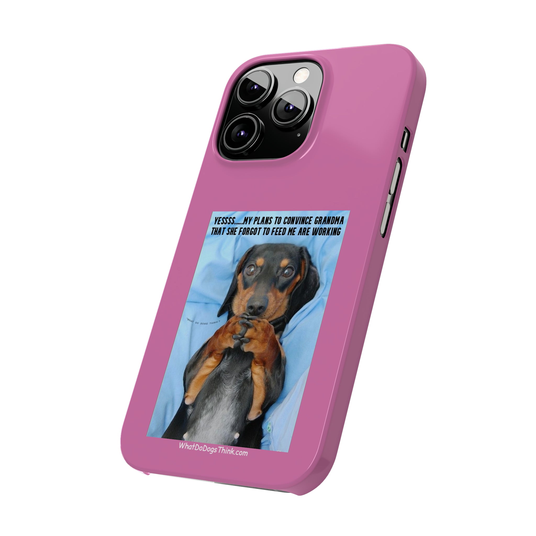 Grandma Pink Slim Phone Cases