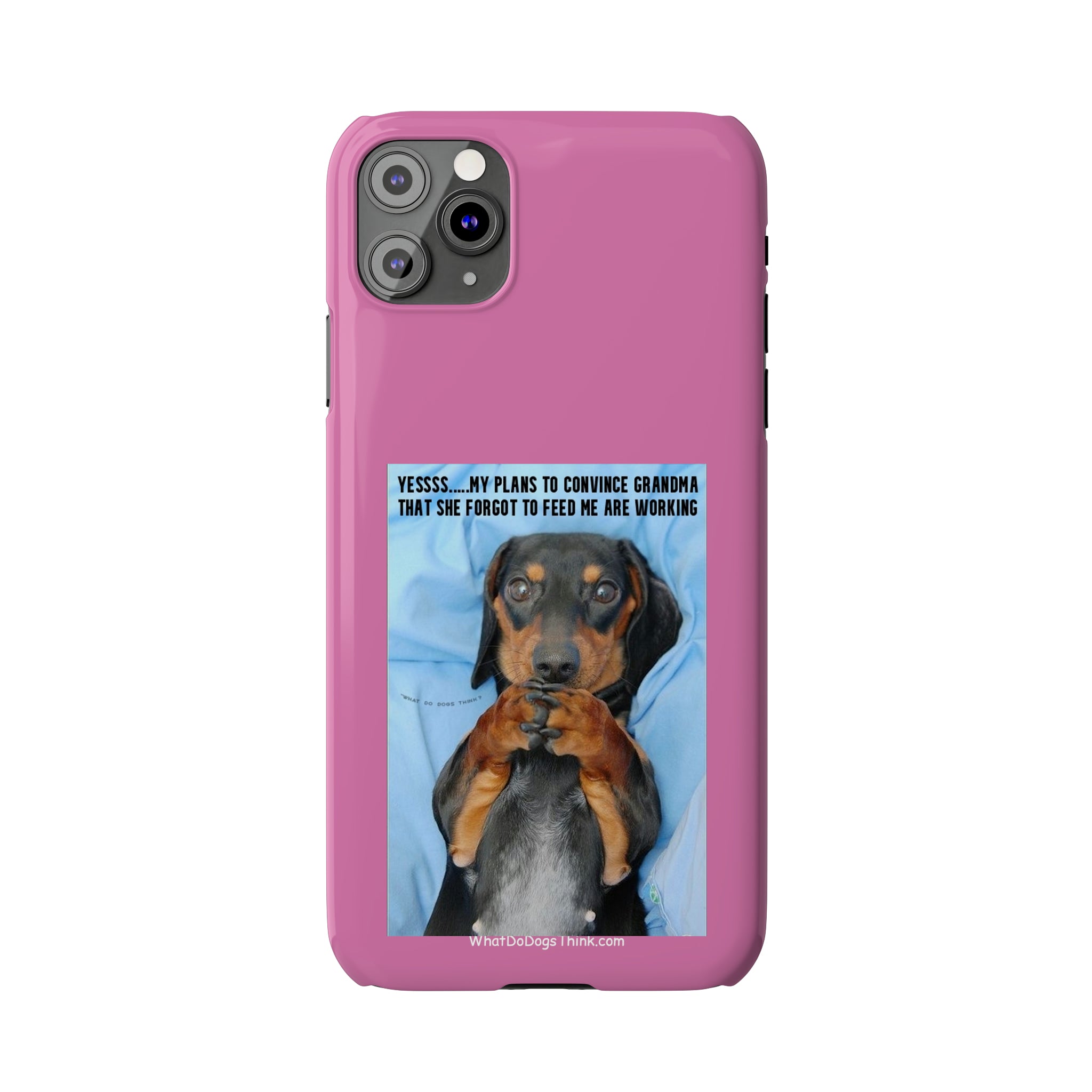 Grandma Pink Slim Phone Cases